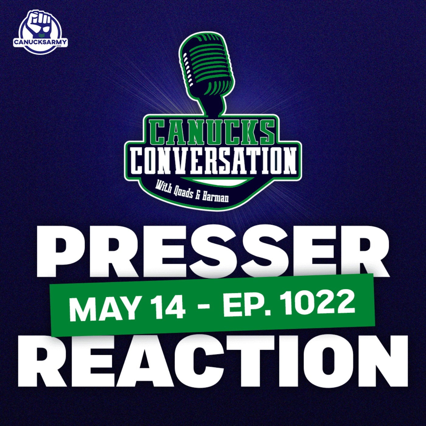May 14: Instant reaction to the Sedins & Johnson introductory presser (ep. 1022) episode artwork