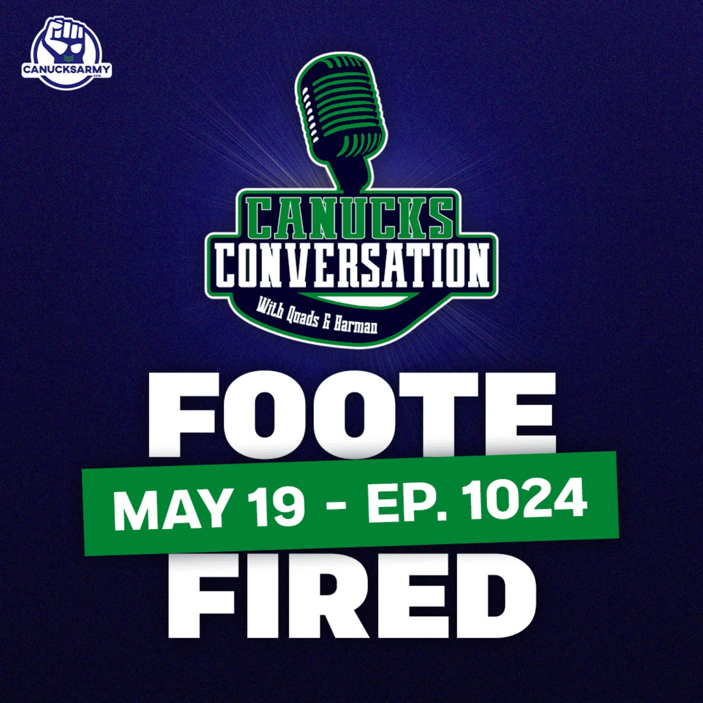 May 19: Canucks fire Adam Foote (ep. 1024) episode artwork