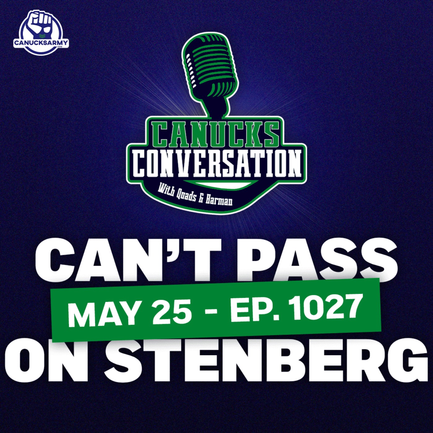 May 25: The Canucks cannot pass on Ivar Stenberg (ep. 1027) episode artwork
