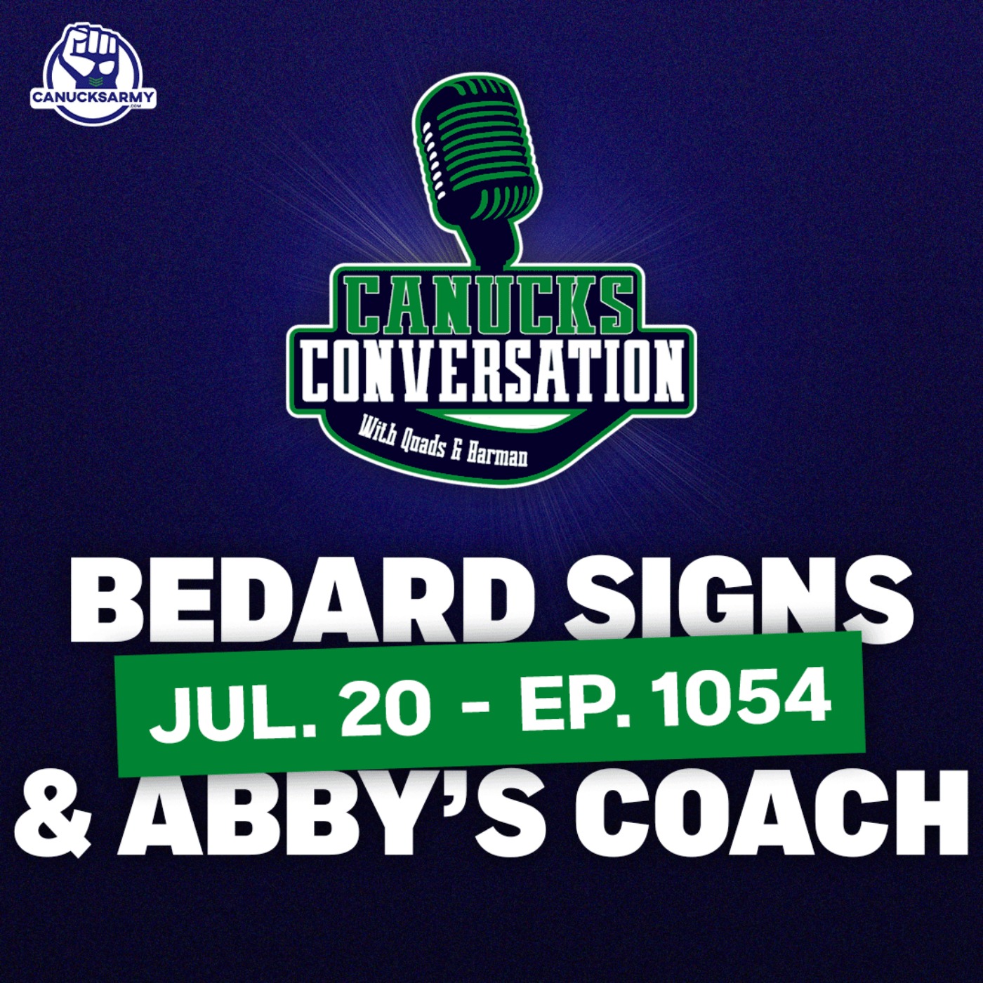 Jul. 20: Abby gets a coach, Bedard signs, and we got A VOICEMAIL LINE! (ep. 1054)