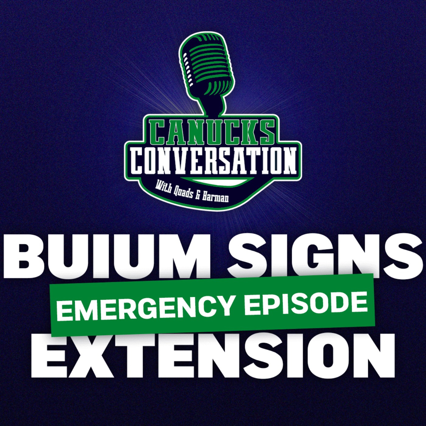 EMERGENCY EPISODE: Zeev Buium signs 8-year $75 M extension with Canucks