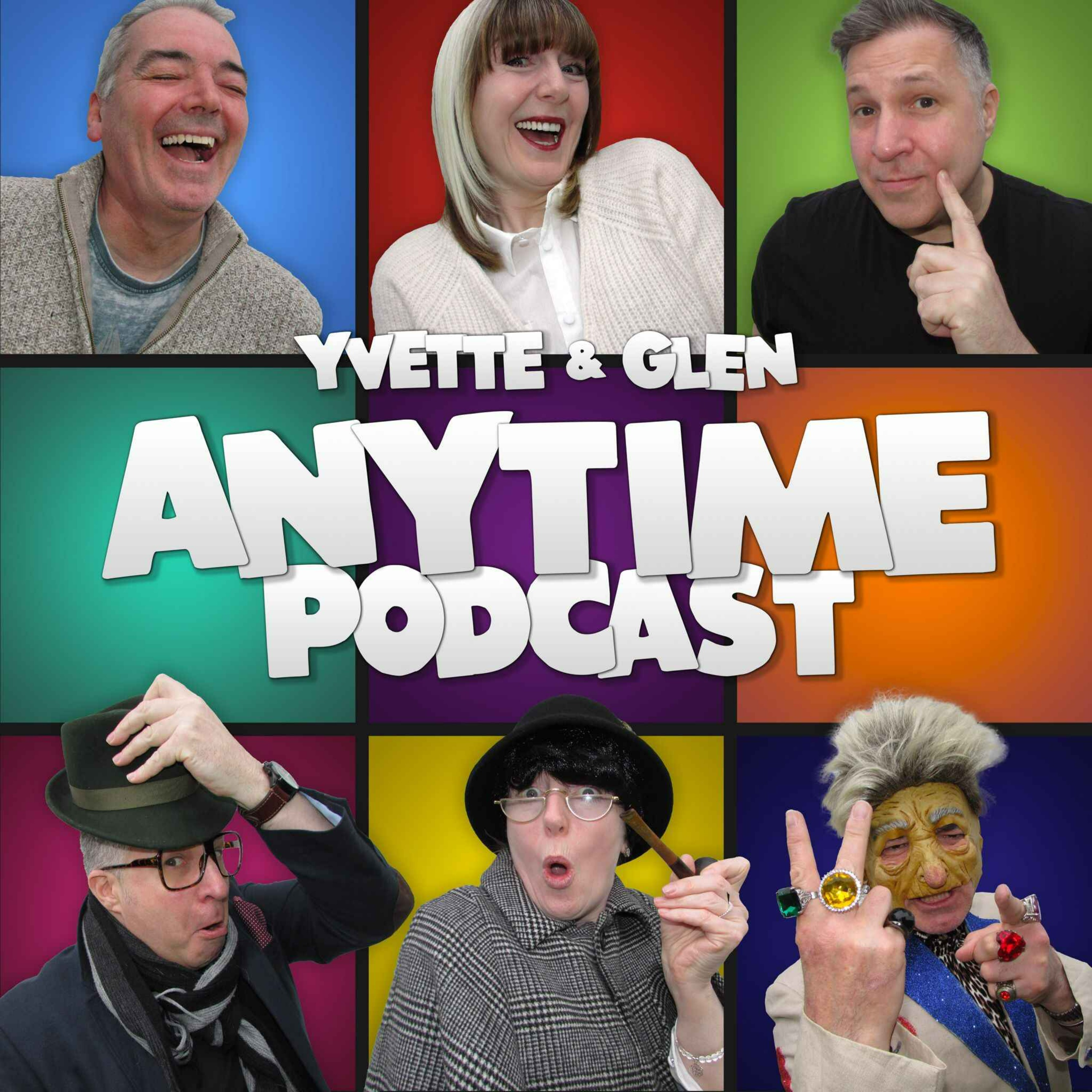 cover art for 105. Anytime Podcast at Christmas