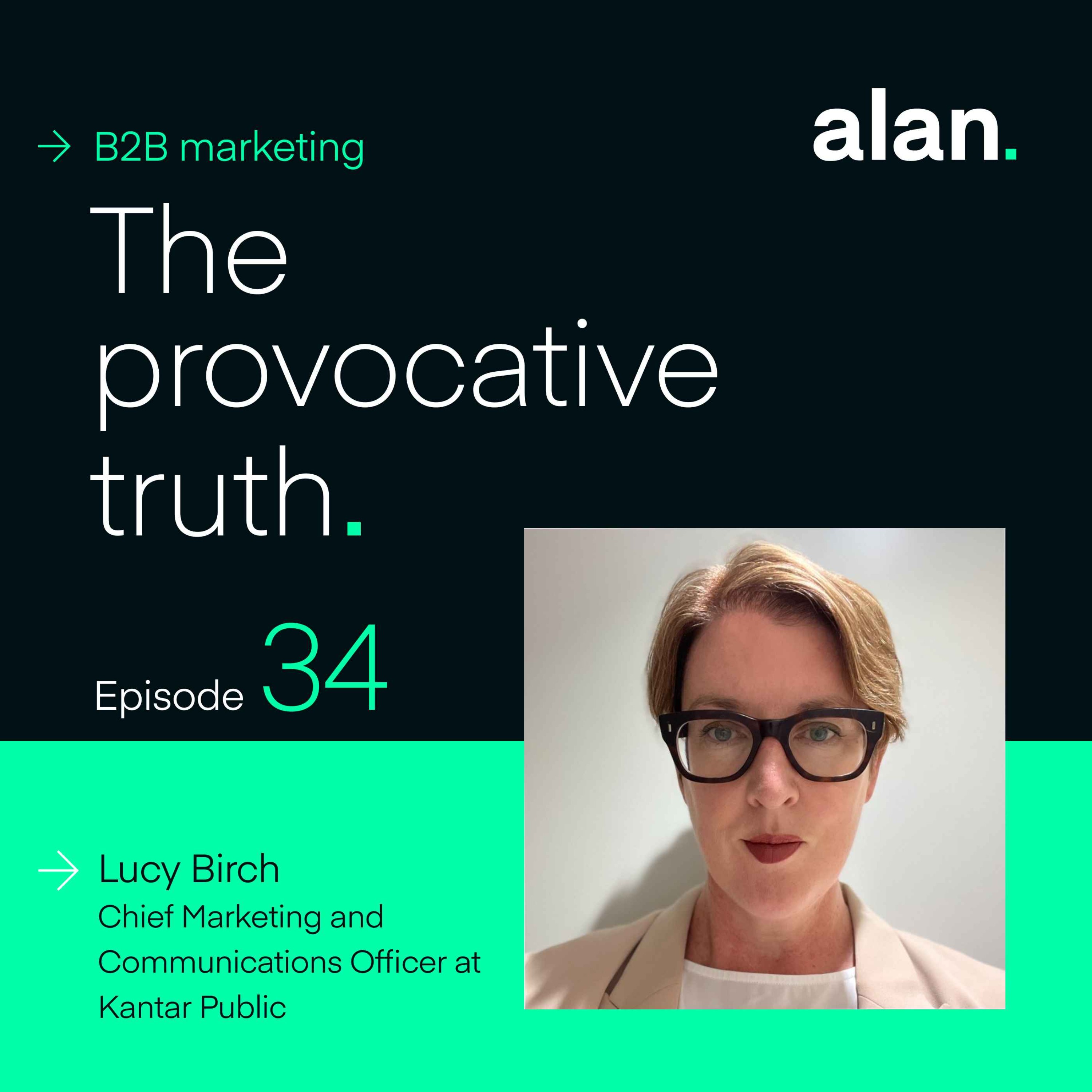 Marketing in a Divestment and Re-Brand, with Lucy Birch, CM&CO at Kantar Public