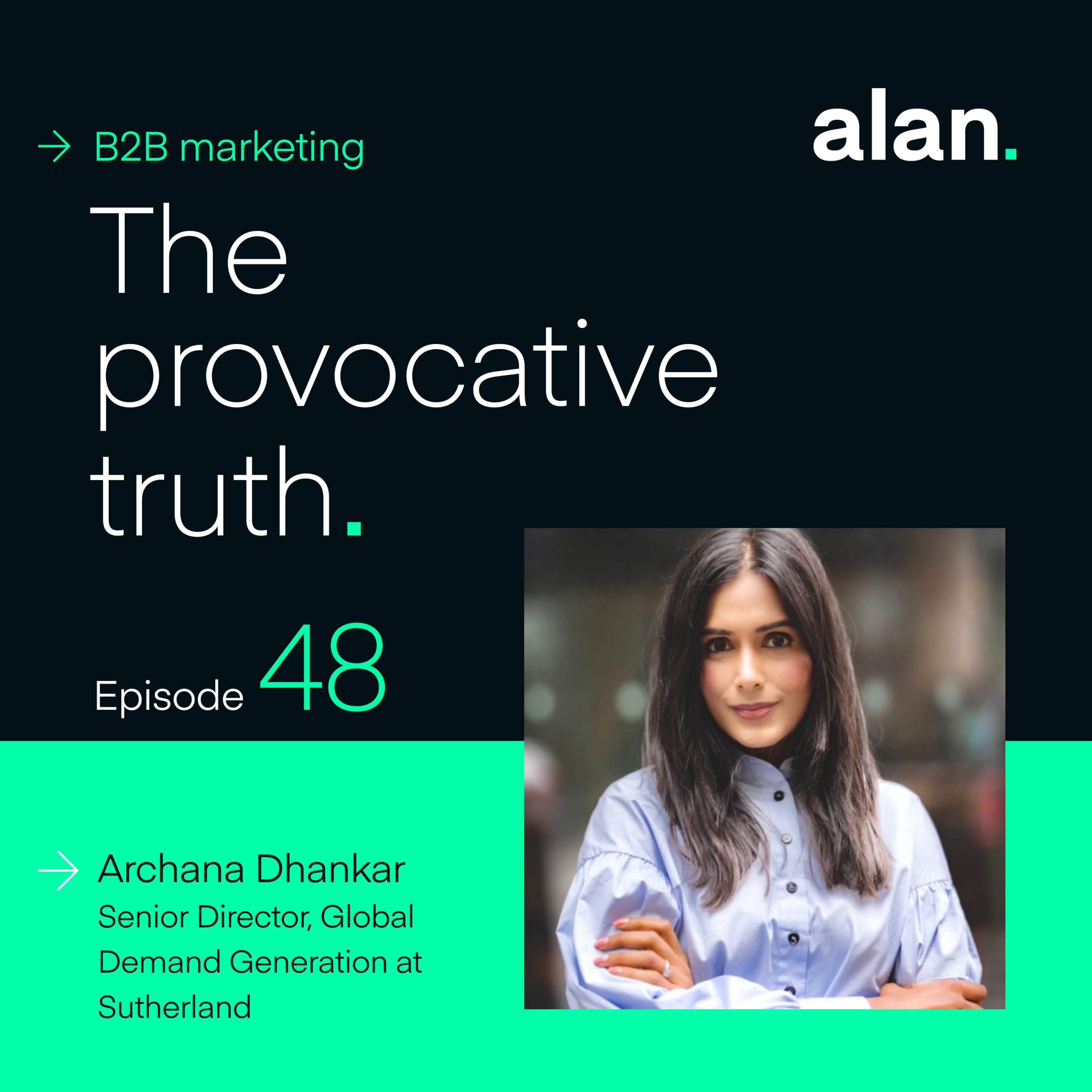 cover art for Unlocking B2B Influencer Marketing, with Archana Dhankar, Senior Director, Global Demand Generation at Sutherland