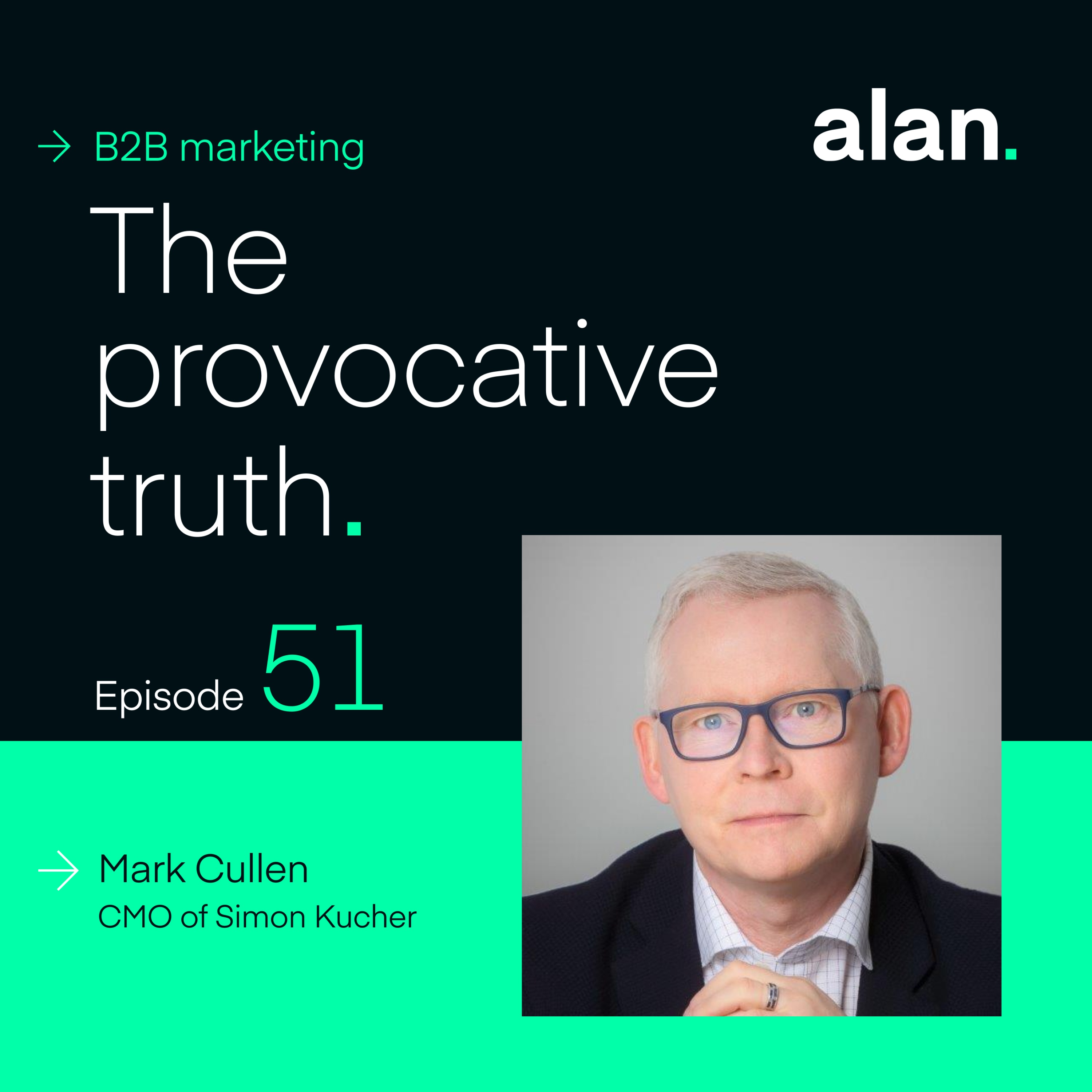 cover art for Answering the Call for Emotive B2B Marketing, with Mark Cullen, CMO of Simon-Kucher