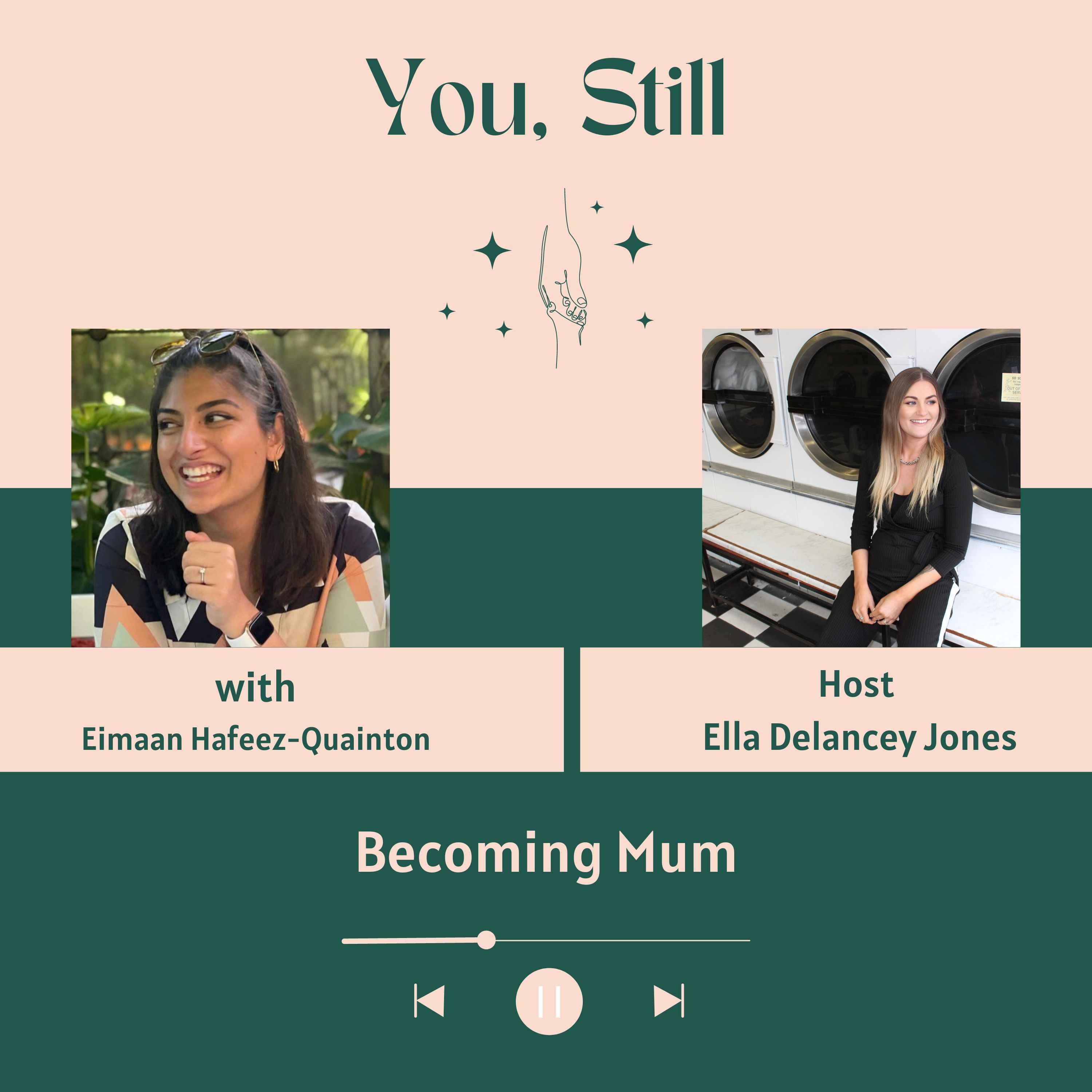 cover art for Becoming Mum
