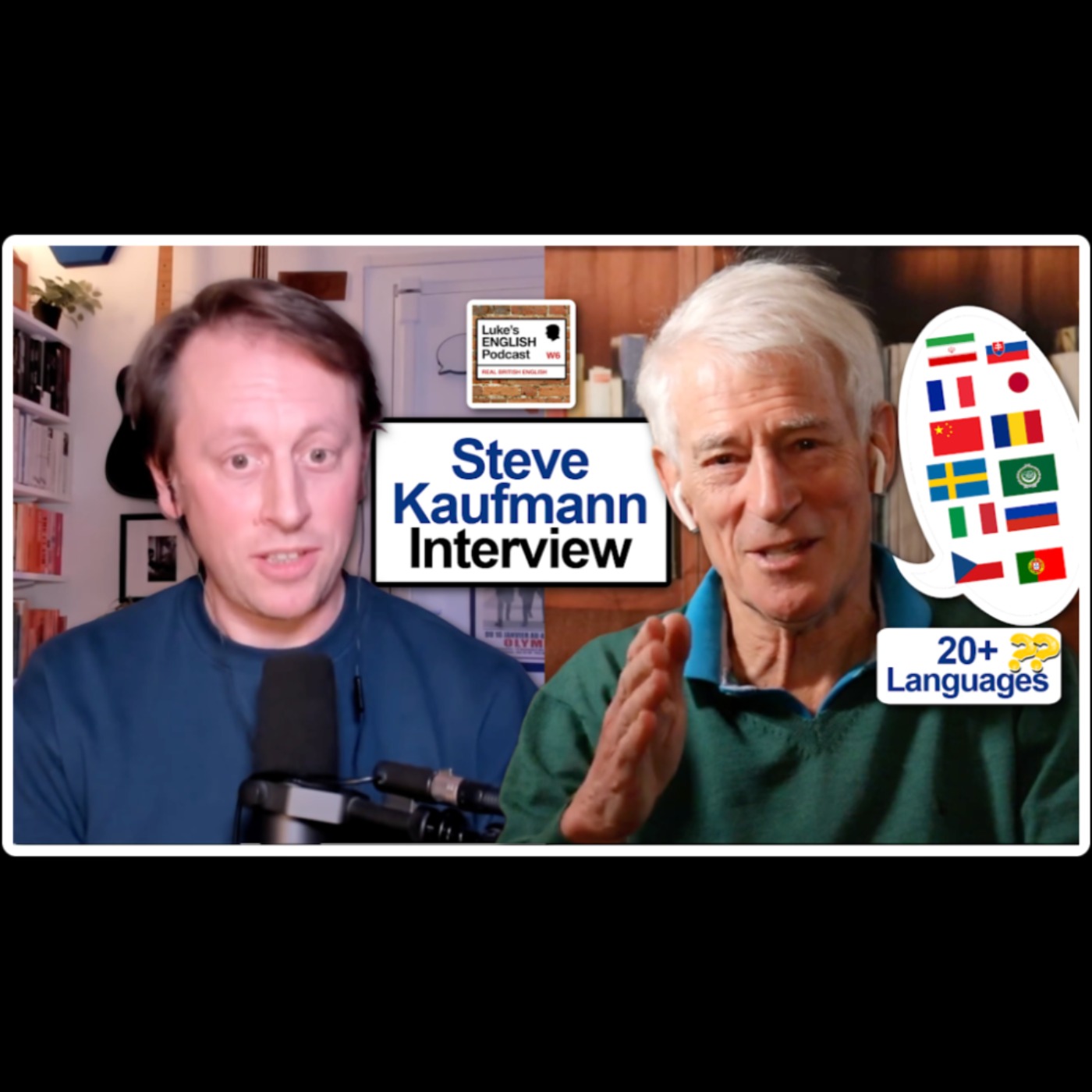 813. Language Learning is a Voyage of Discovery / Steve Kaufmann Interview - podcast episode cover