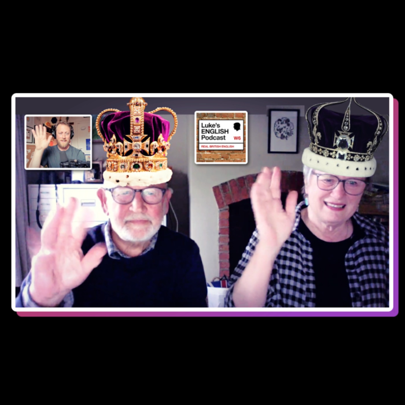 824. The Coronation of King Charles III (with Mum & Dad) The Rick & Gill Thompson Report - podcast episode cover