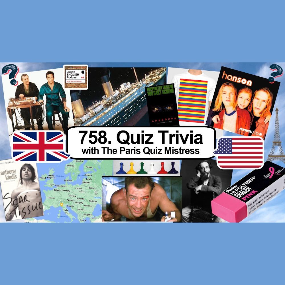 758. Pub Quiz Trivia with Sarah The Paris Quiz Mistress