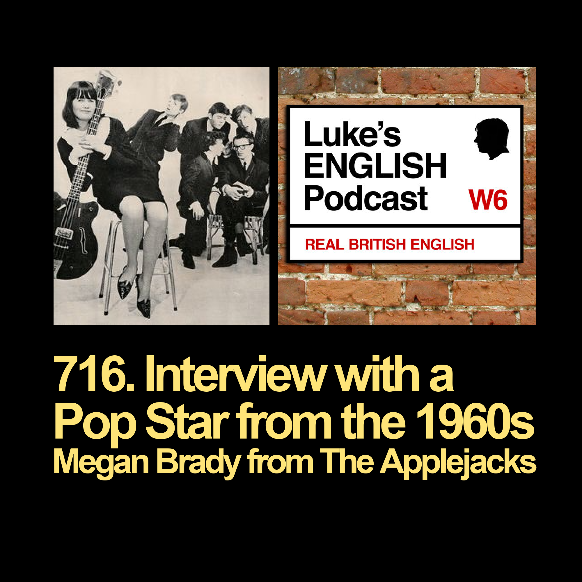 716. Interview with a Pop Star from the 1960s - Megan Brady from The Applejacks