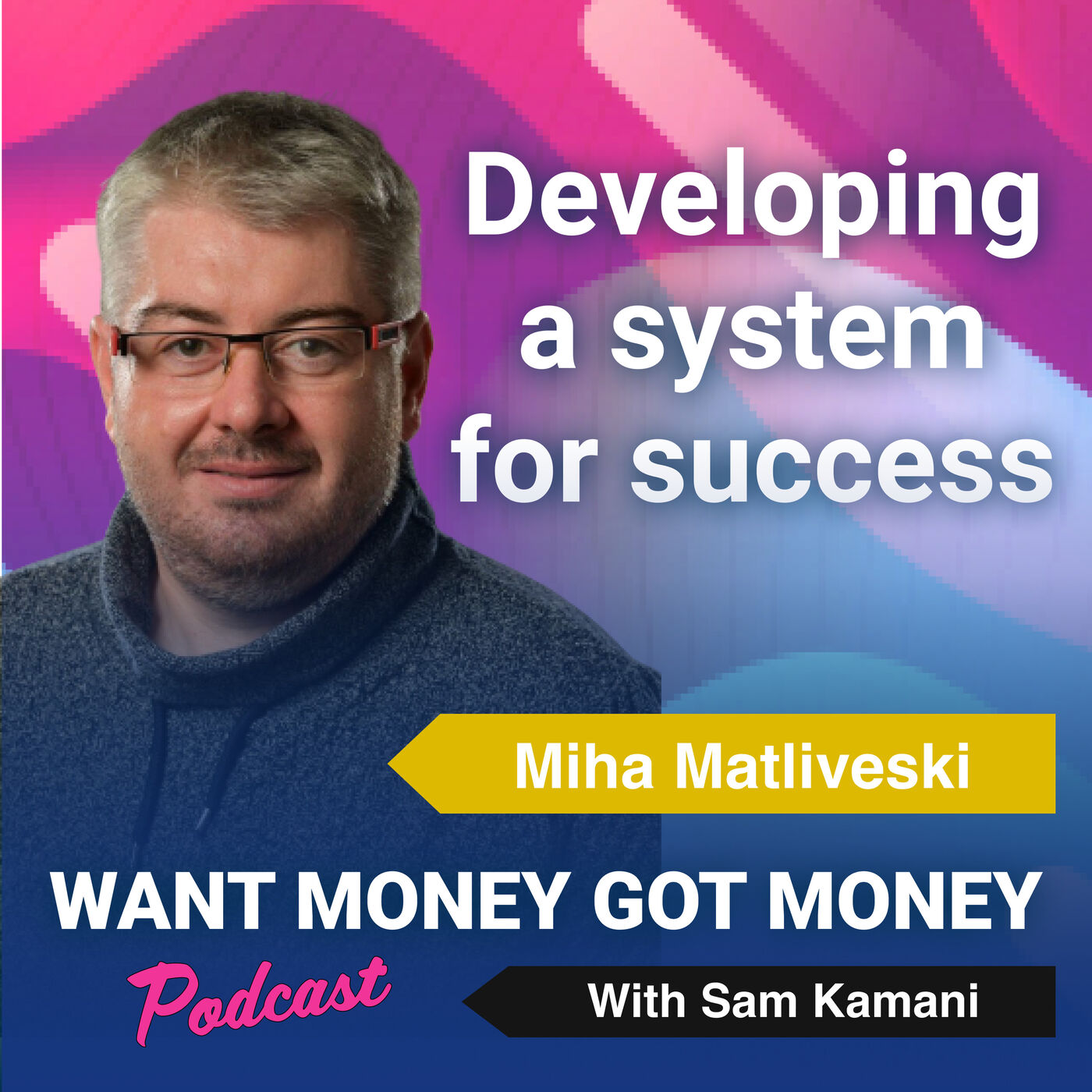 cover art for Ep:76 Helping entrepreneurs develop a system for success with guest speaker - ​​Miha Matlievski