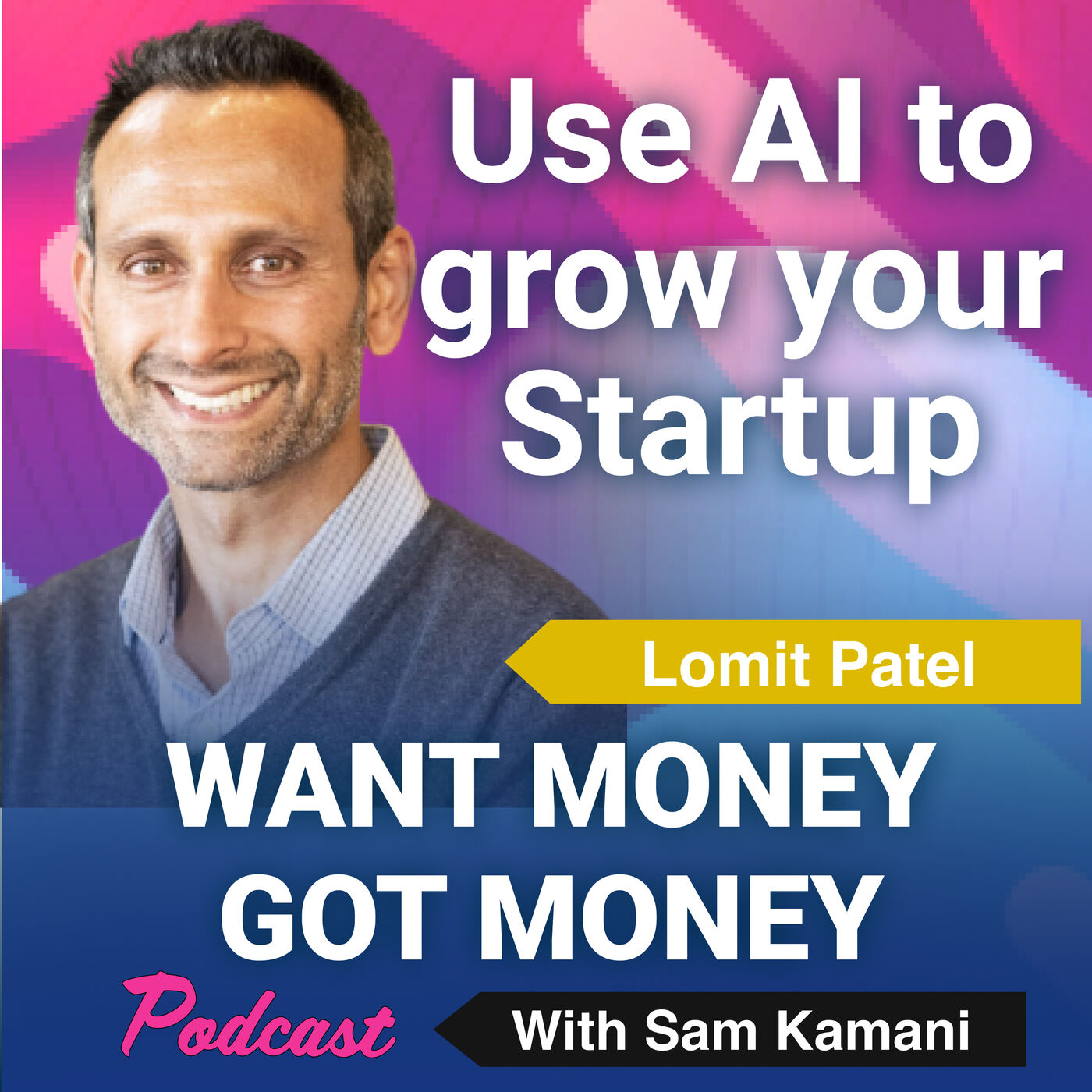 cover art for 40: How to use AI to deliver growth for your startup with author of Lean AI - Lomit Patel