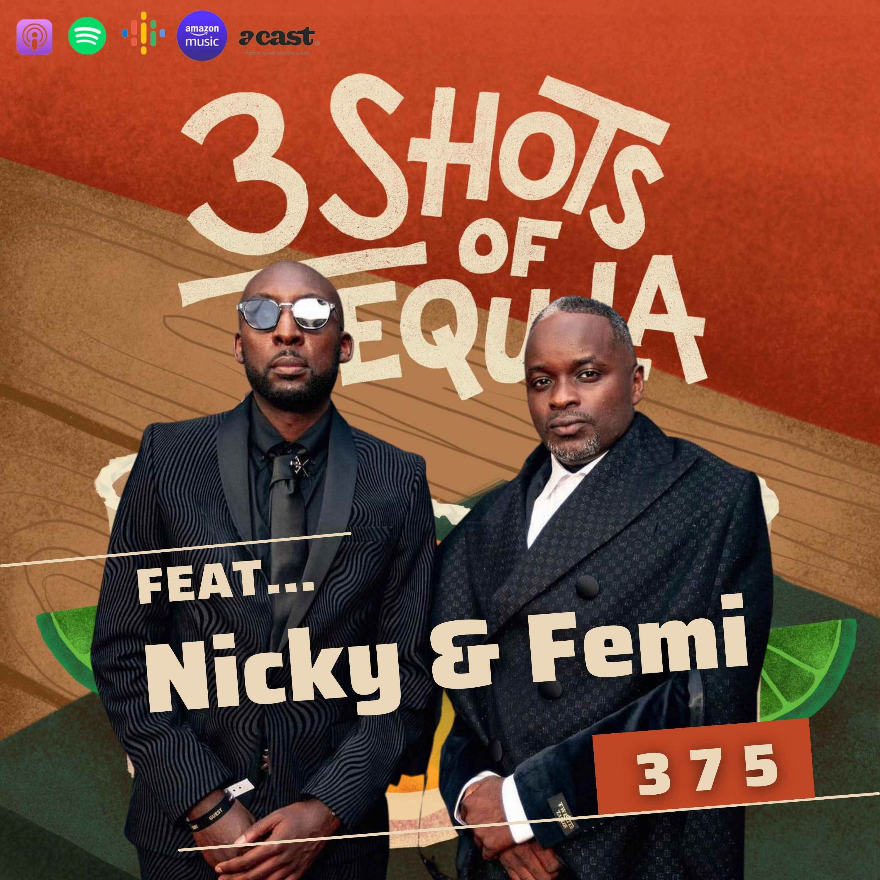 Thumbnail for "Is Kano The UK's Jamie Foxx? - 375 (Feat. Nicky & Femi)".