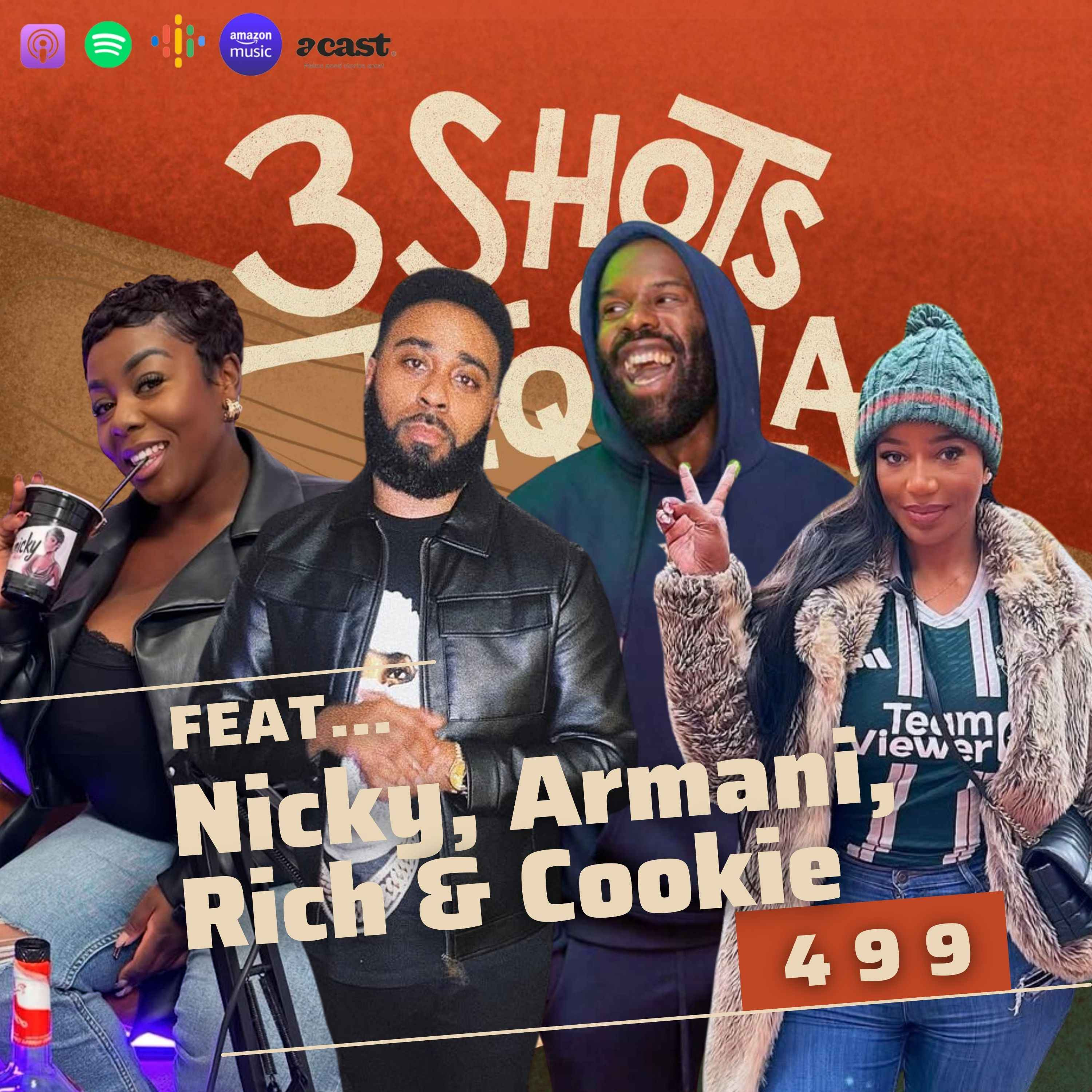 Toxicity In Women's Friendship Groups - 499 Feat. Nicky, Armani, Cookie & Rich