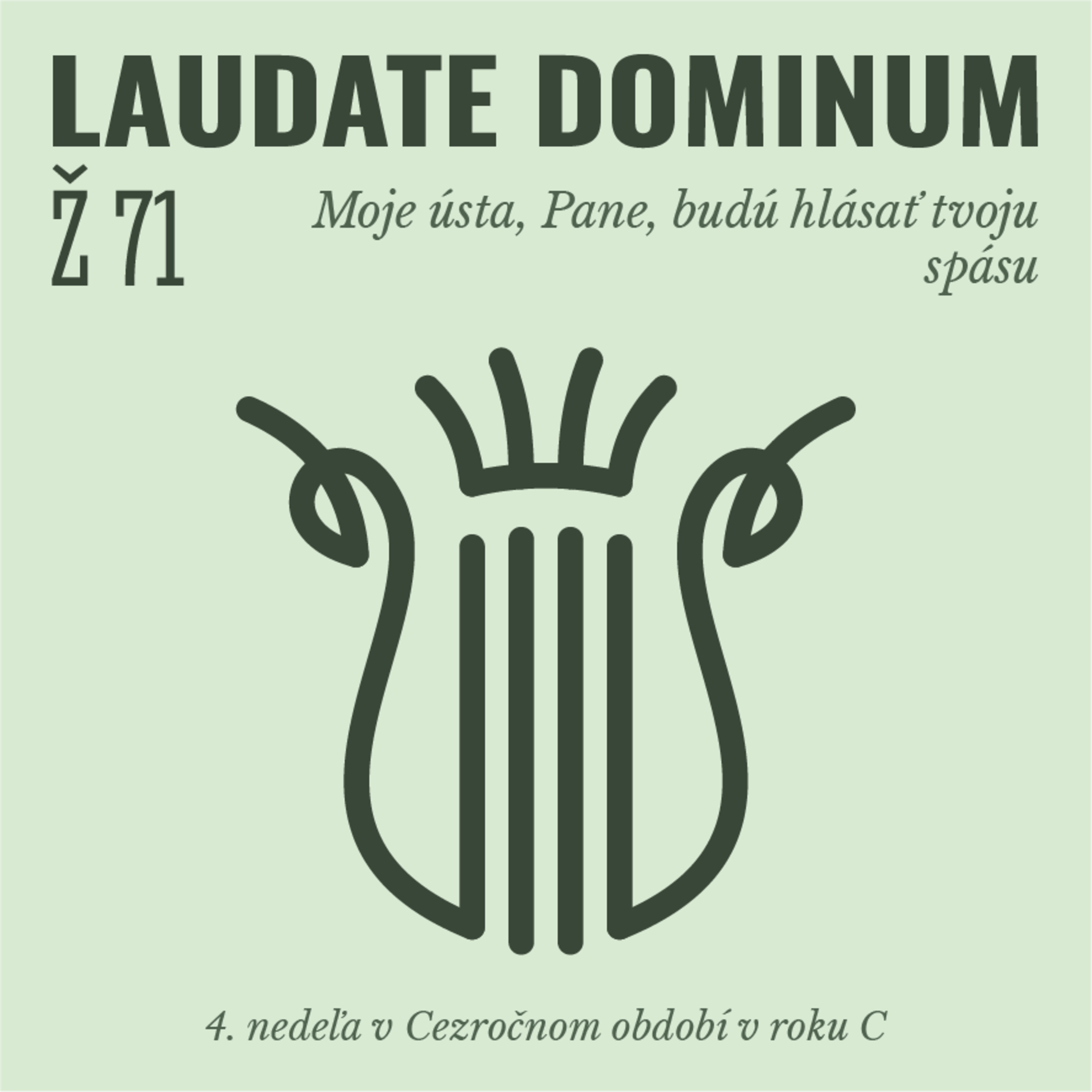 Ž 71: Moje ústa, Pane, budú hlásať tvoju spásu episode artwork