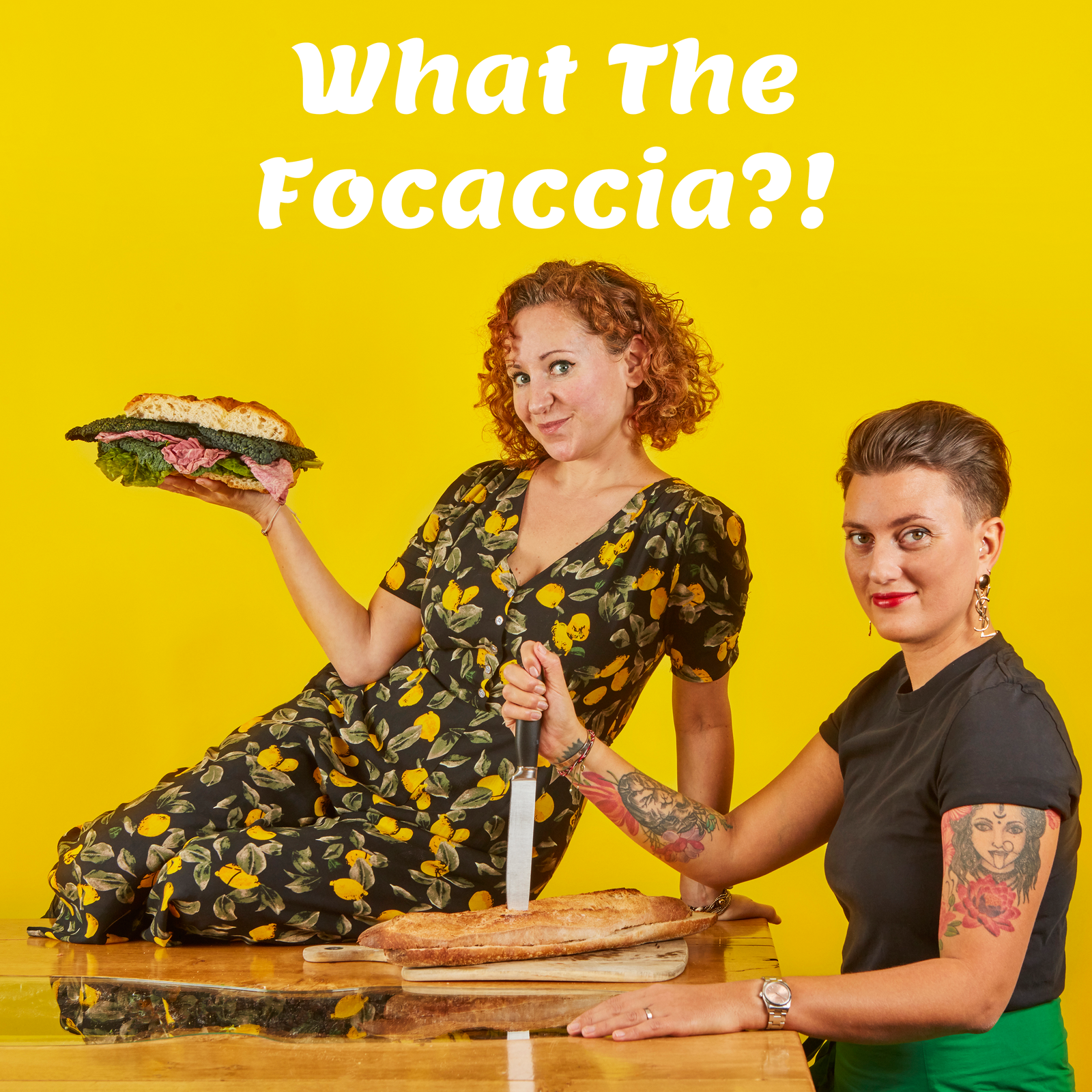 cover art for S5 Ep7: Bettina & Niki’s Wine Inspired Chat to Wrap Up Season 5 of What the Focaccia