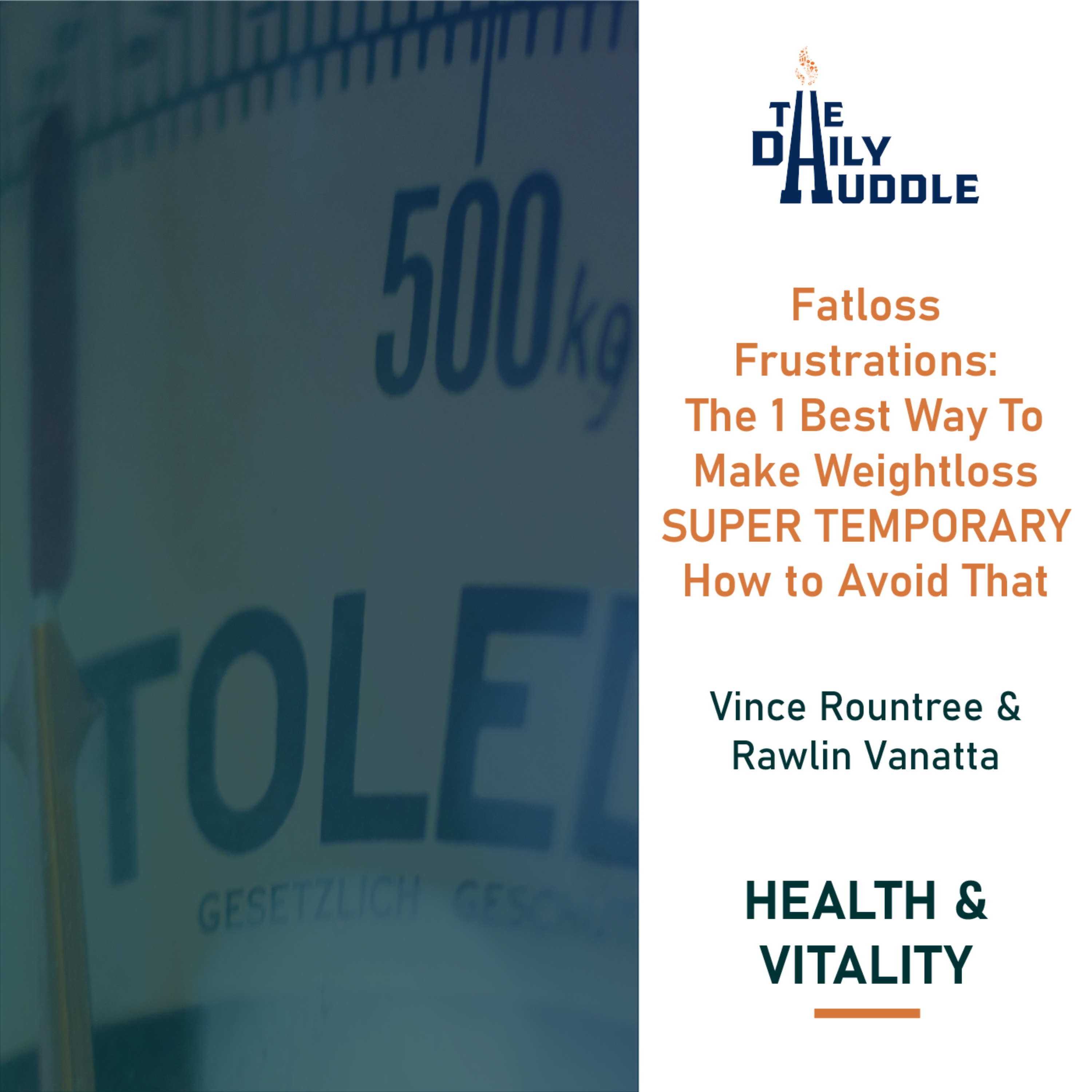 Fatloss Frustrations: The 1 Best Way To Make Weightloss SUPER TEMPORARY How to Avoid That