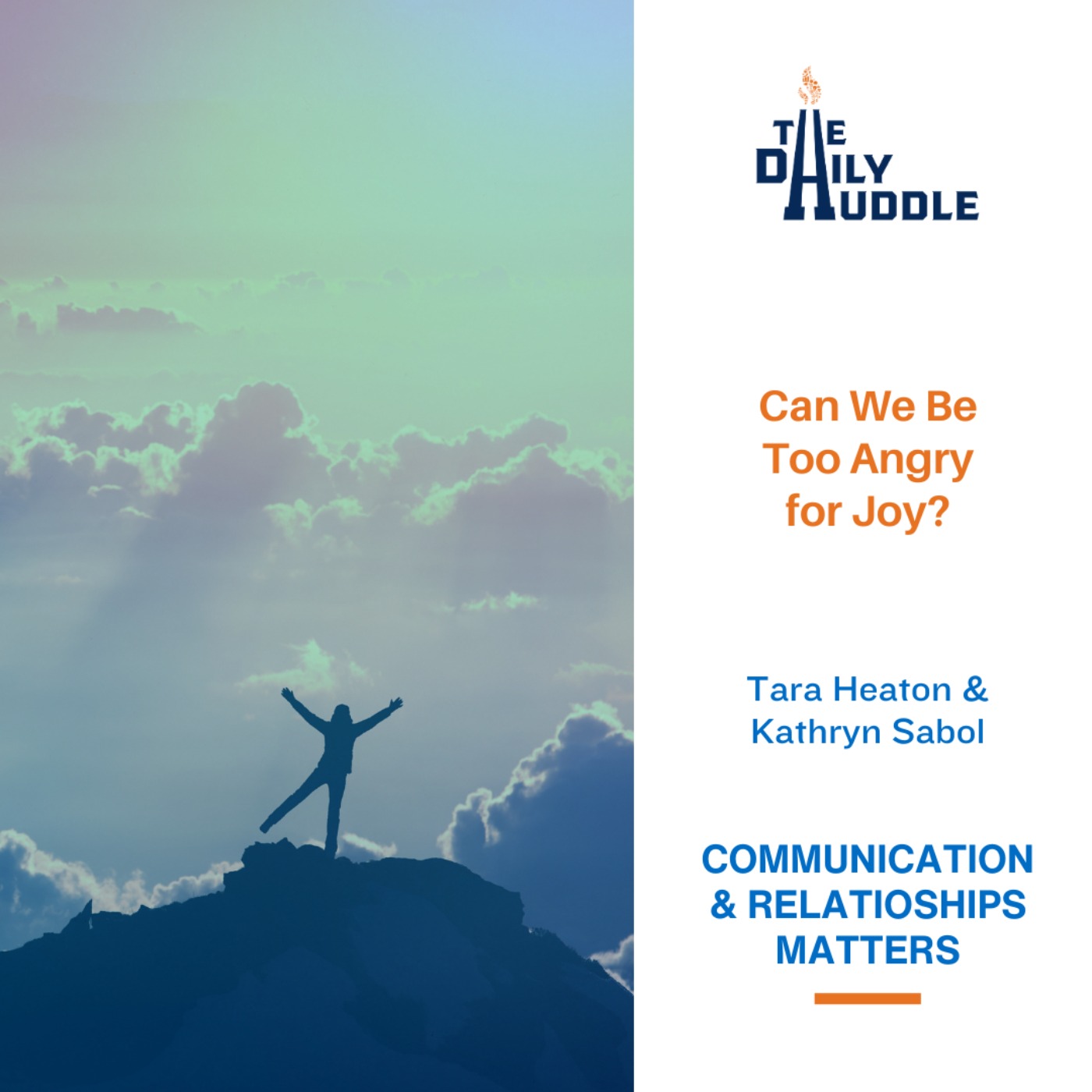 Can we be too angry for joy?