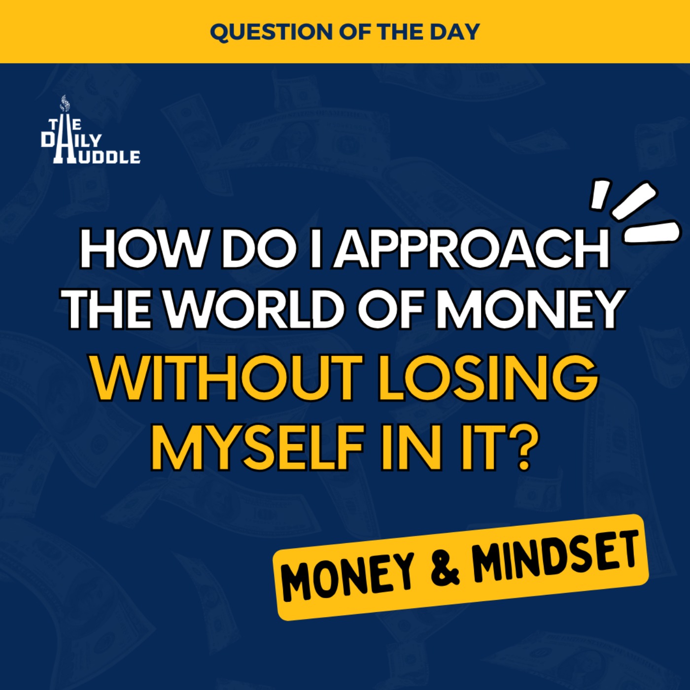 How Do I Approach the World of Money Without Losing Myself in It?