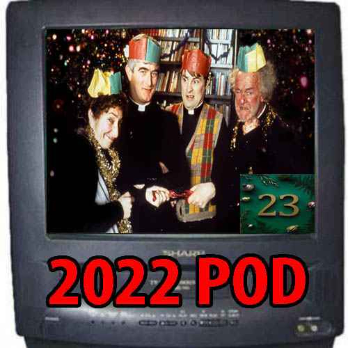 Small Screen Christmas :  Day 23 Father Ted episode artwork