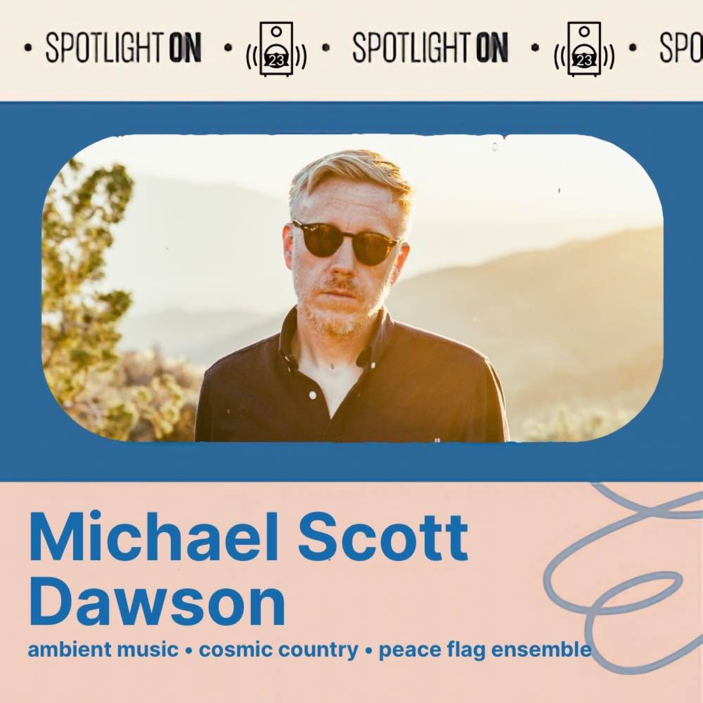 cover art for Michael Scott Dawson’s ambient music draws on rural memories