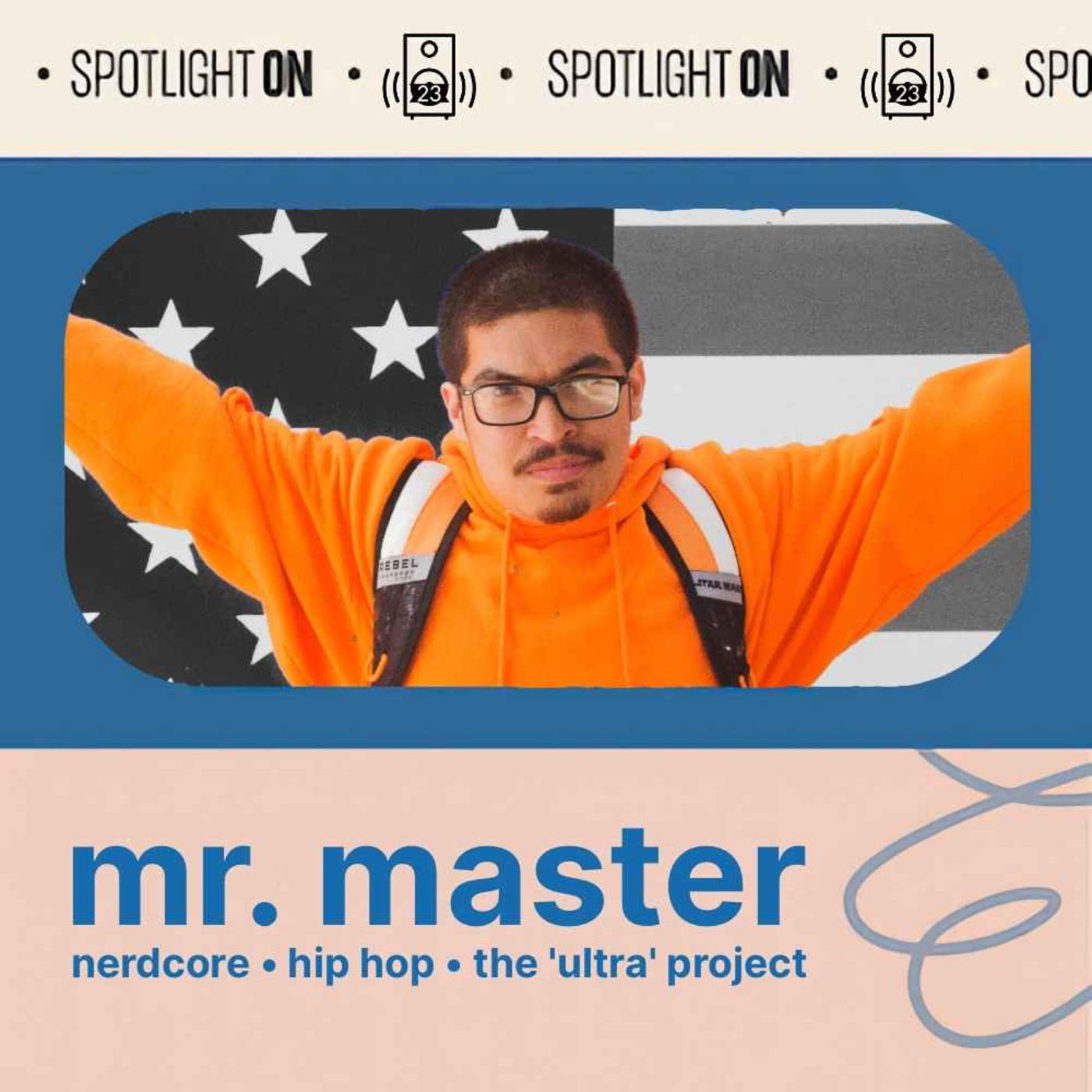 cover art for mr. master and his never-ending rap project