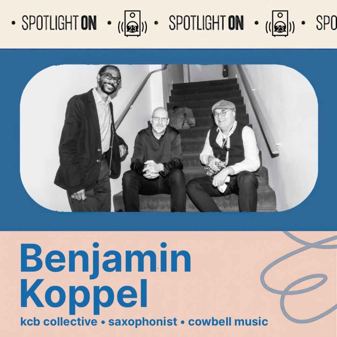 cover art for Benjamin Koppel plays jazz with a novelist's narrative