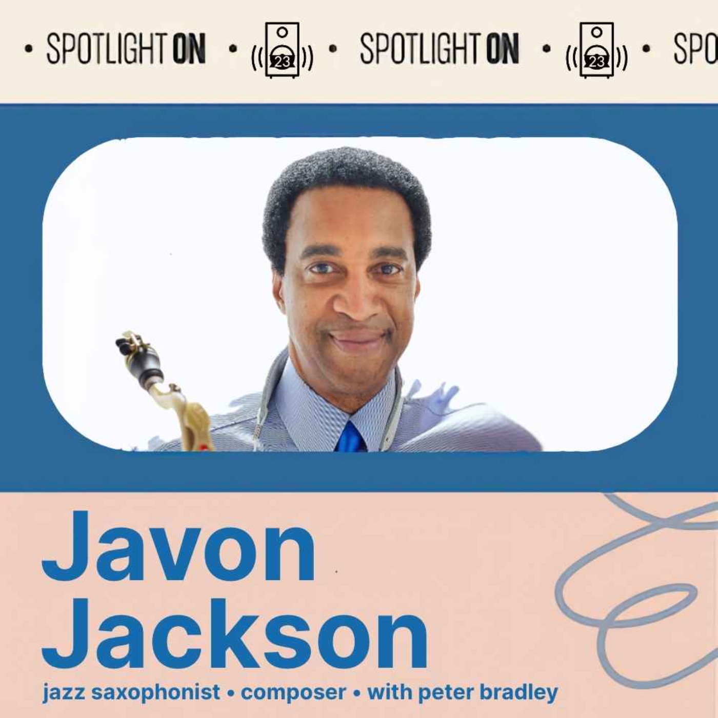 cover art for Javon Jackson gives Peter Bradley's art a swinging soundtrack
