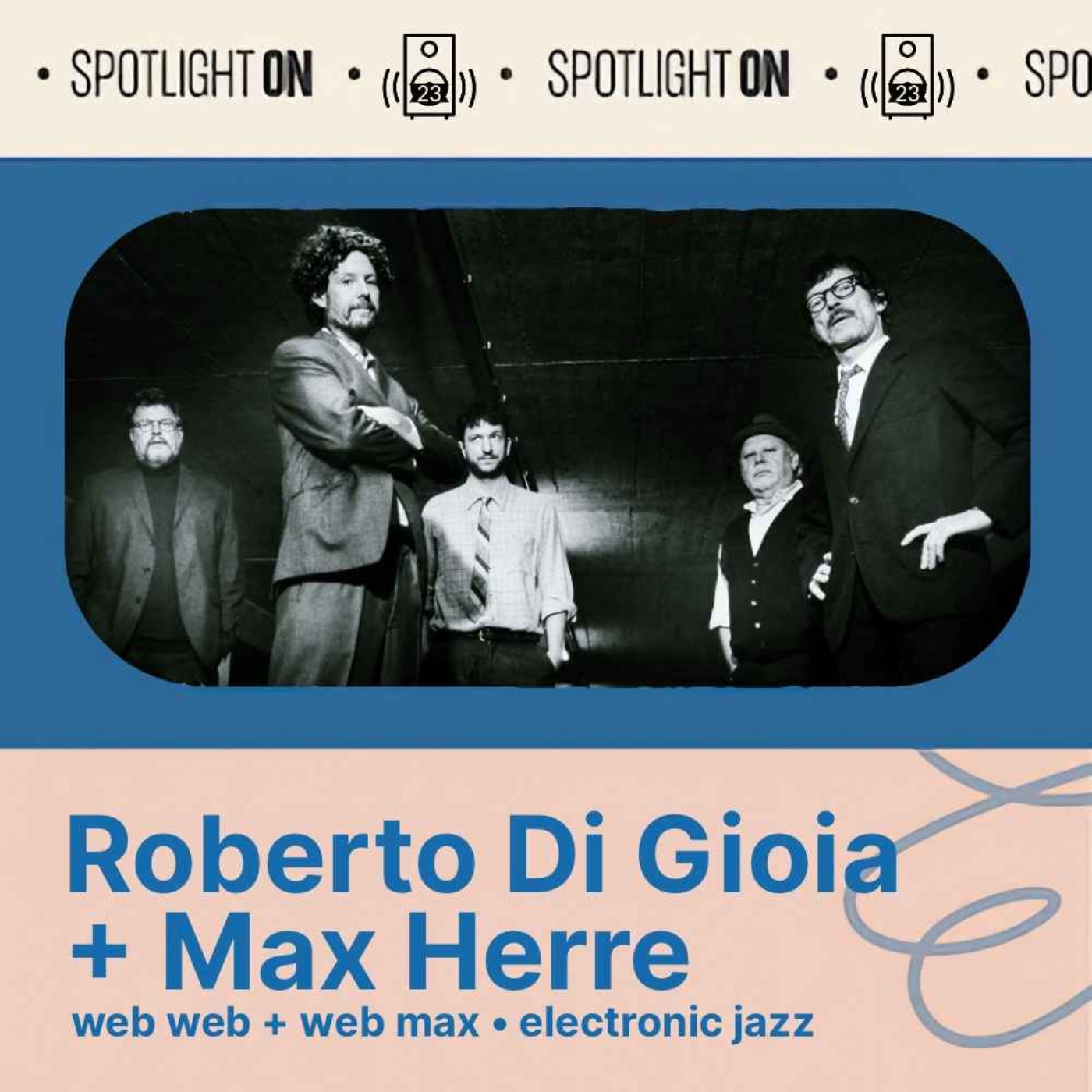 cover art for Roberto Di Gioia + Max Herre: Web Web’s experiments in electronic jazz