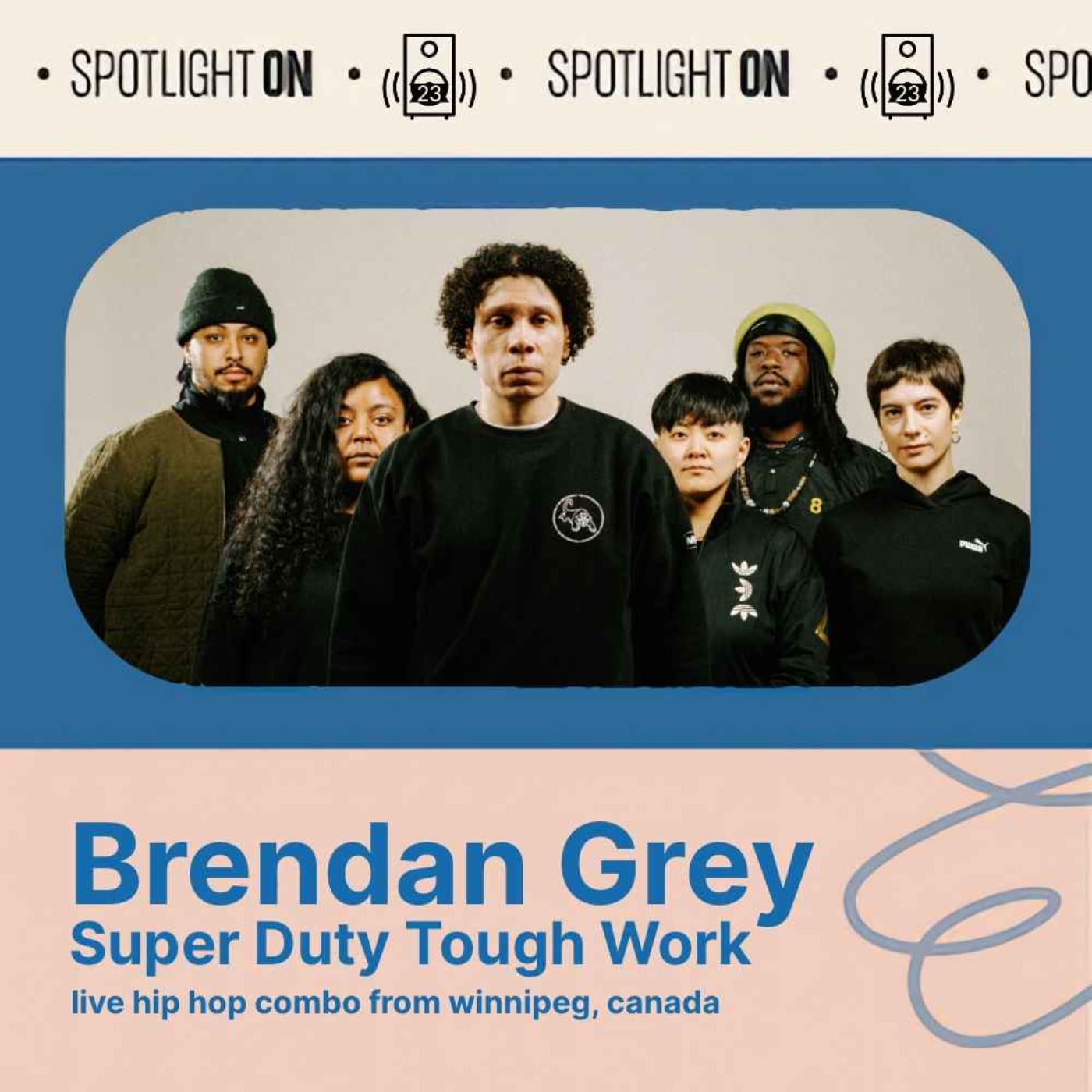 cover art for Brendan Grey (Super Duty Tough Work): hip-hop's liberation through hedonism