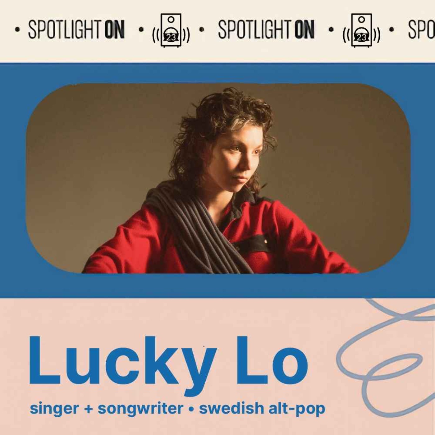 cover art for Lucky Lo: Swedish pop music with a twist