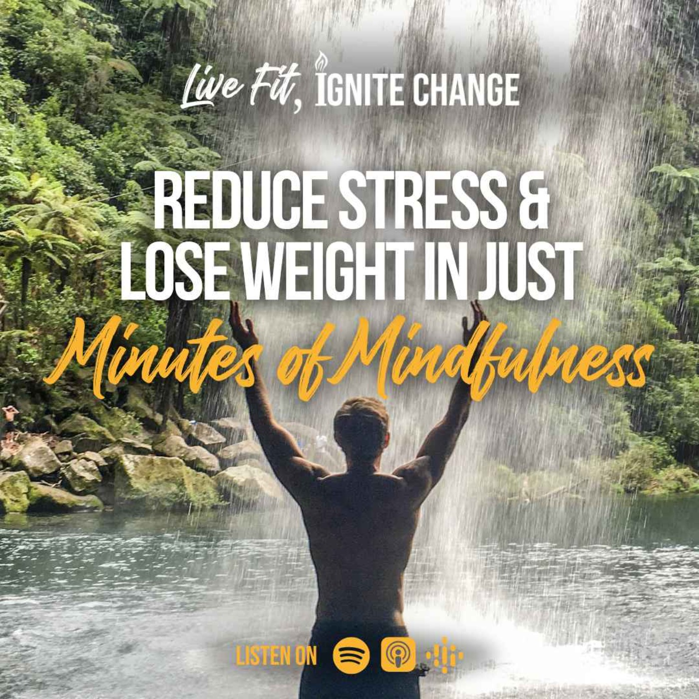 cover art for Reduce Stress & Lose Fat In Just Minutes of Mindfulness