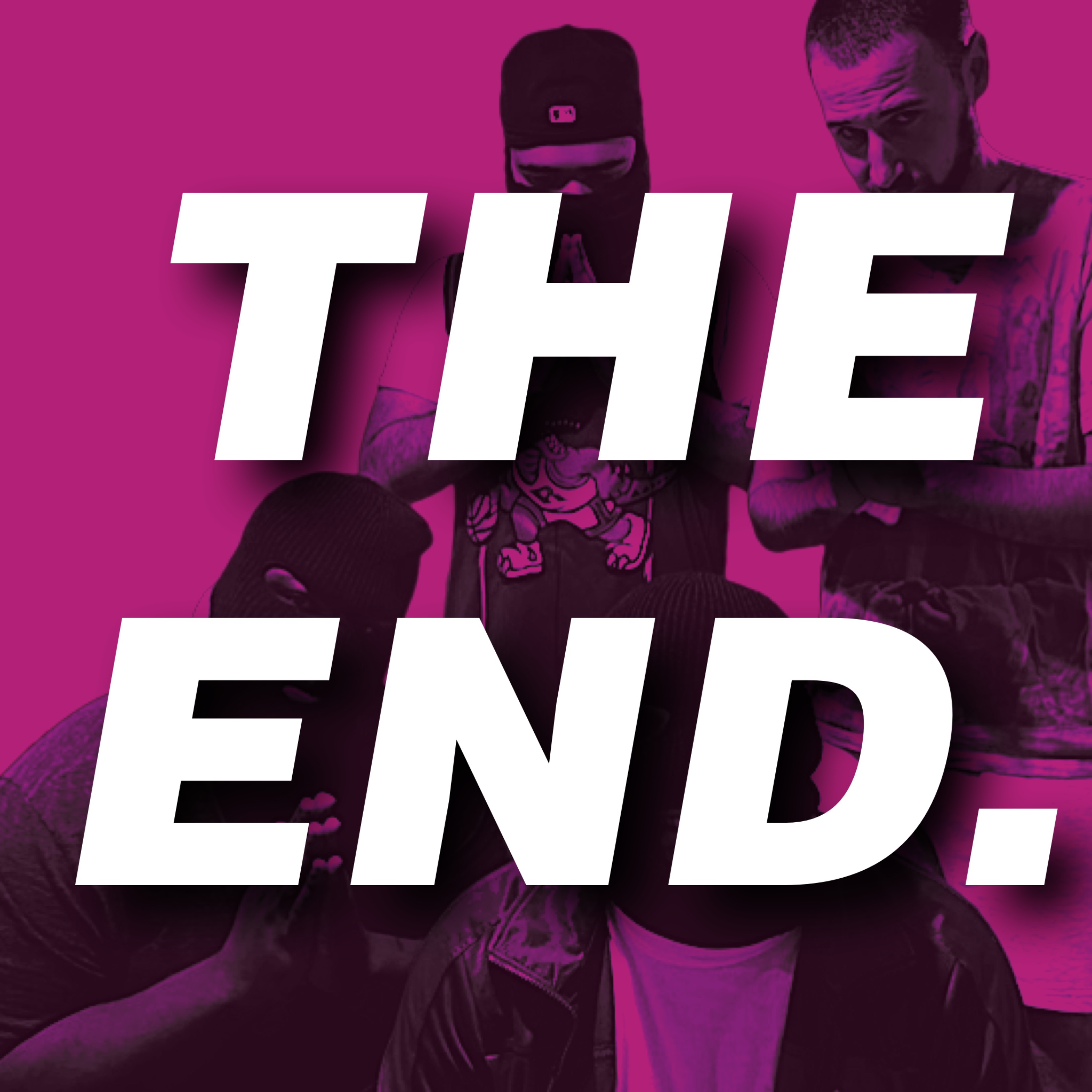 cover art for THE END. 