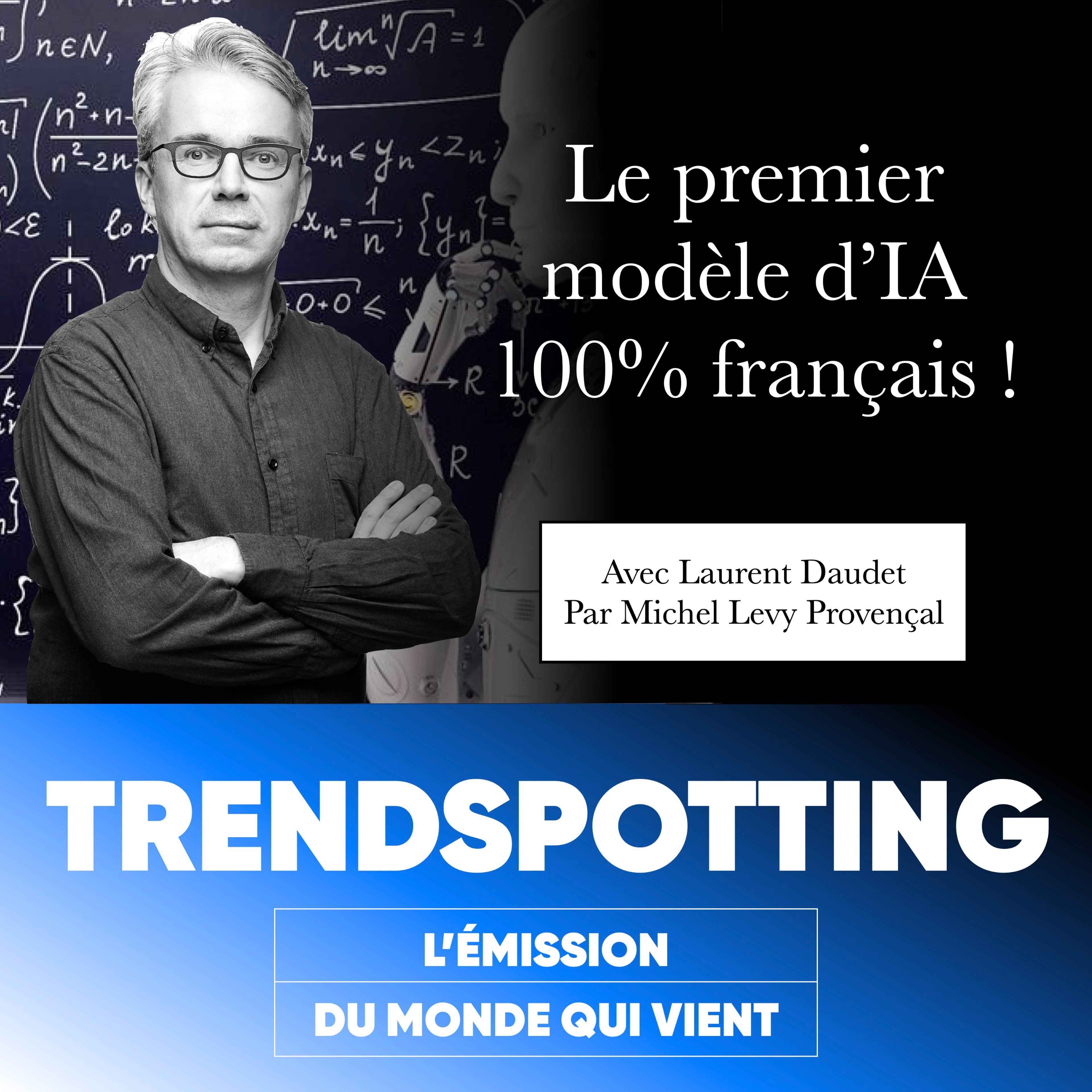 cover art for S3E7 - Laurent Daudet : A la découverte du premier modèle d’IA 100% français !