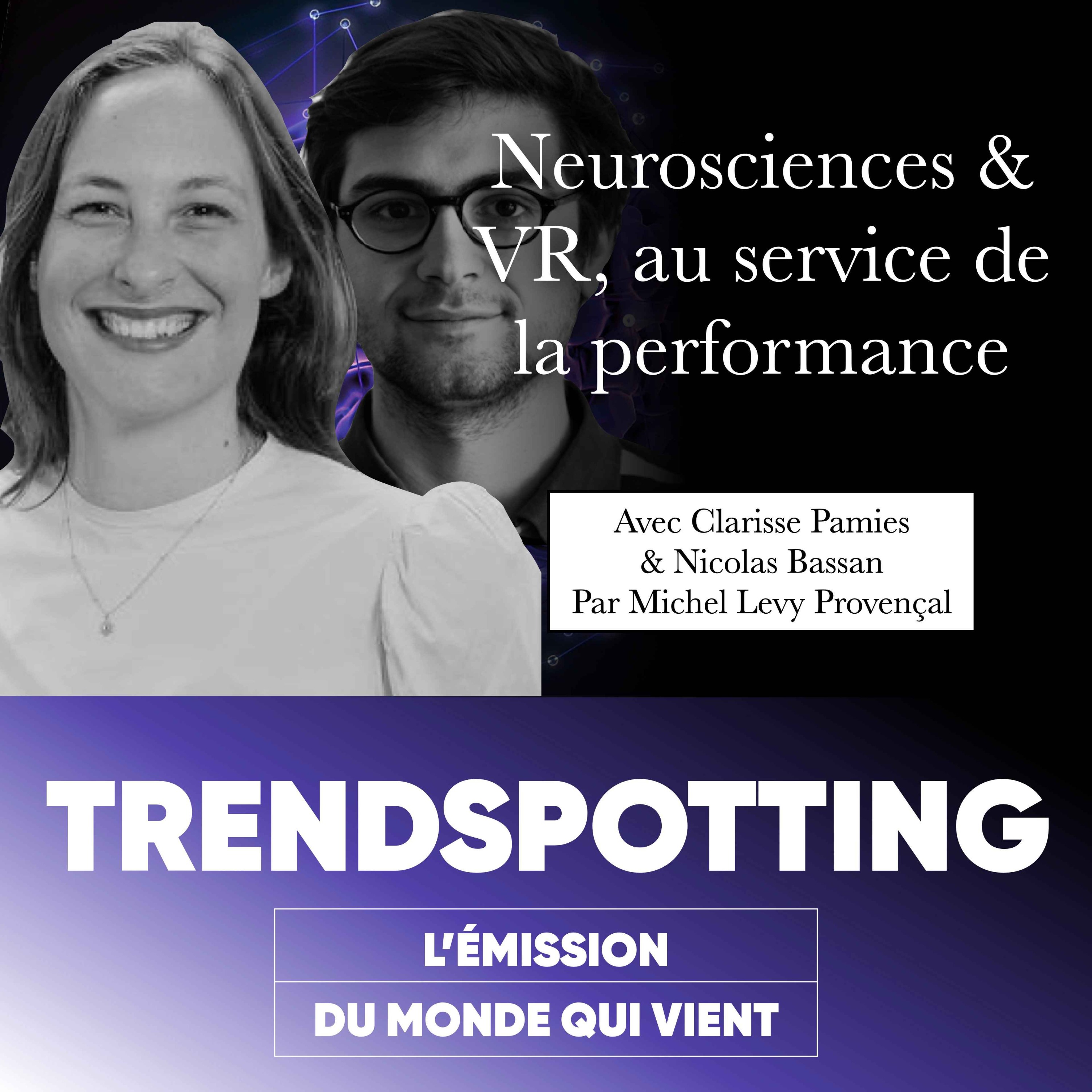 cover art for S3E8 - Clarisse Pamies et Nicolas Bassan : Neurosciences & VR, au service de la performance