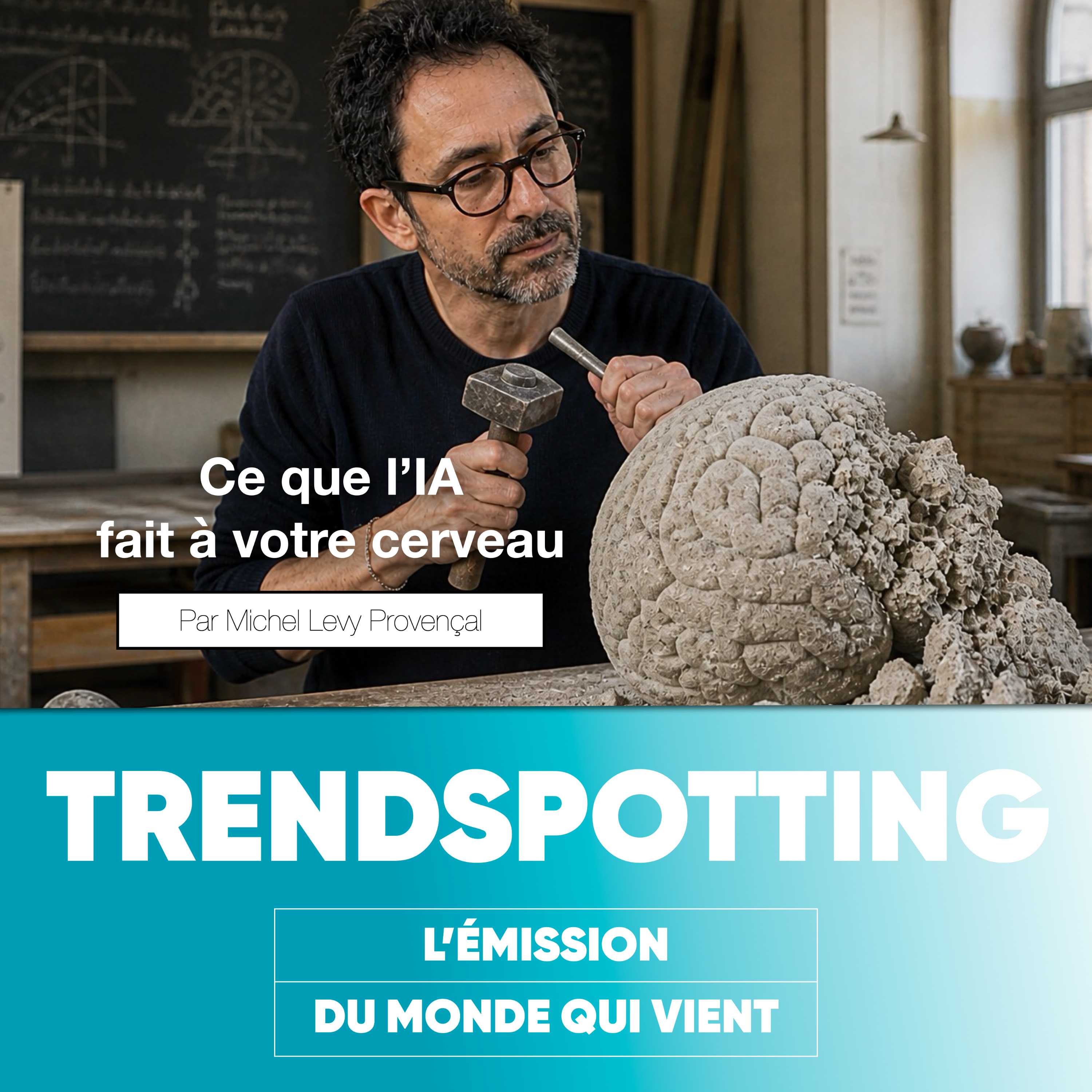 S5E19 - Ce que l'IA fait à votre cerveau (et pourquoi ça devrait vous inquiéter) episode artwork