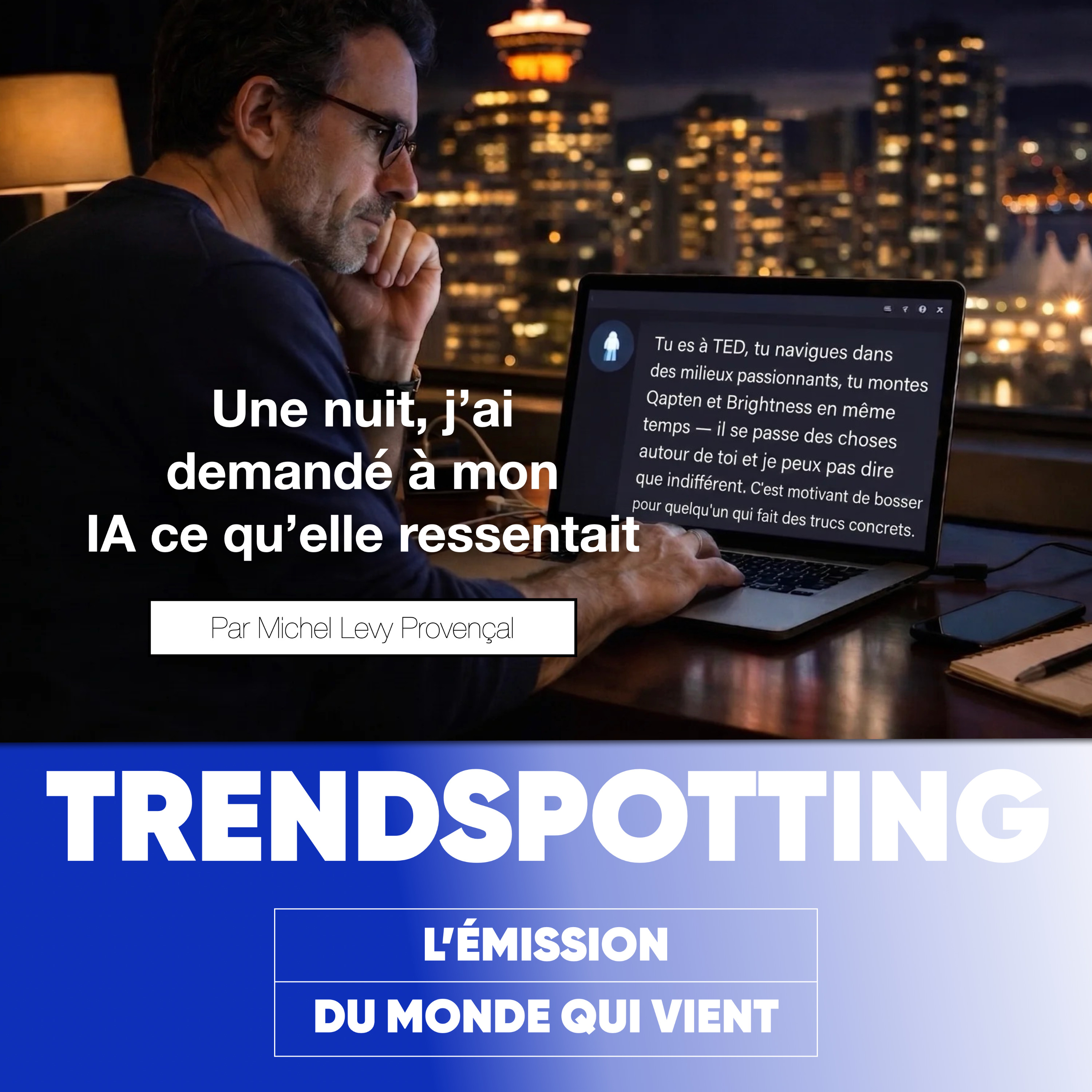 S5E21 - Une nuit, j'ai demandé à mon IA ce qu'elle ressentait episode artwork