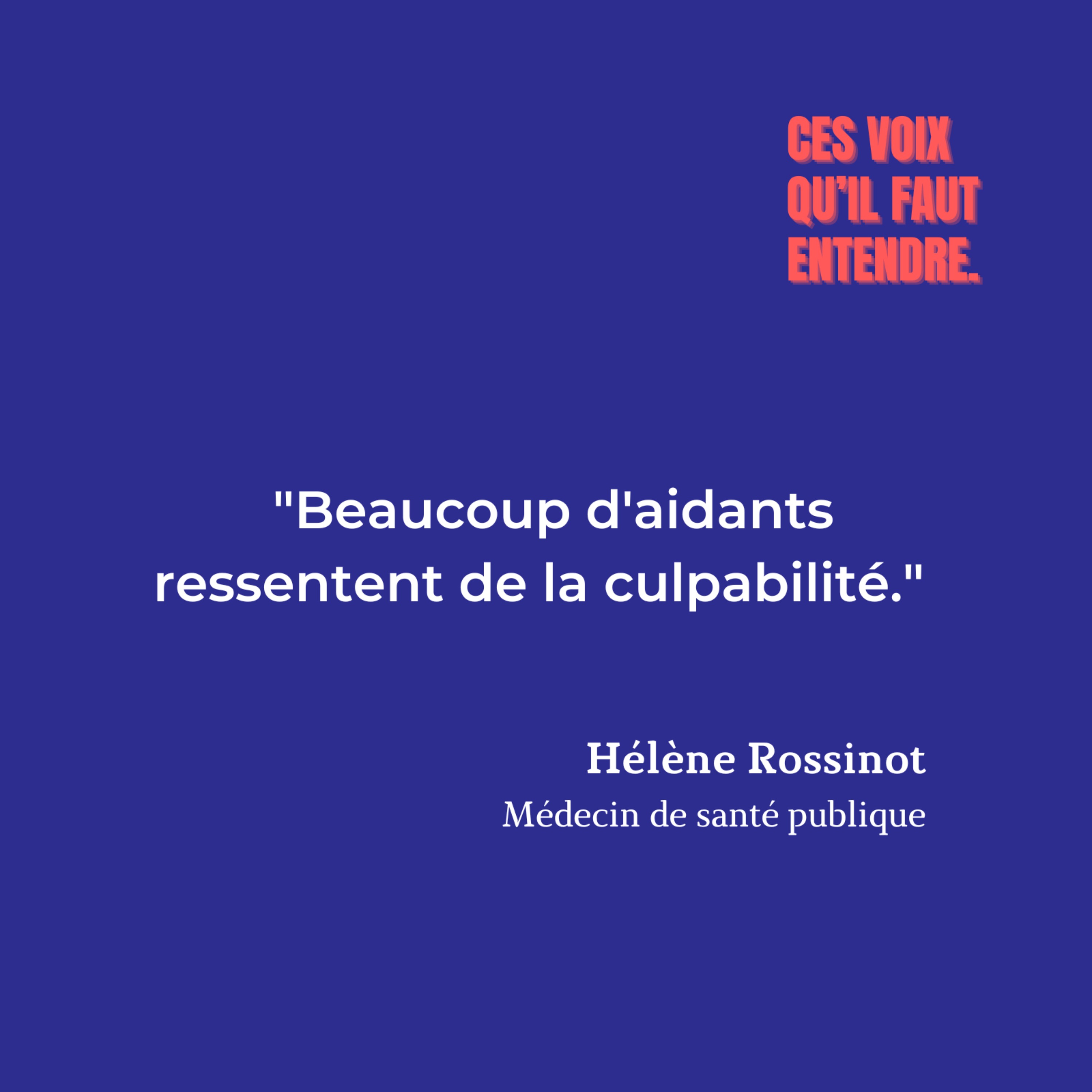 [EXTRAIT] Hélène Rossinot - Les émotions et les aidants