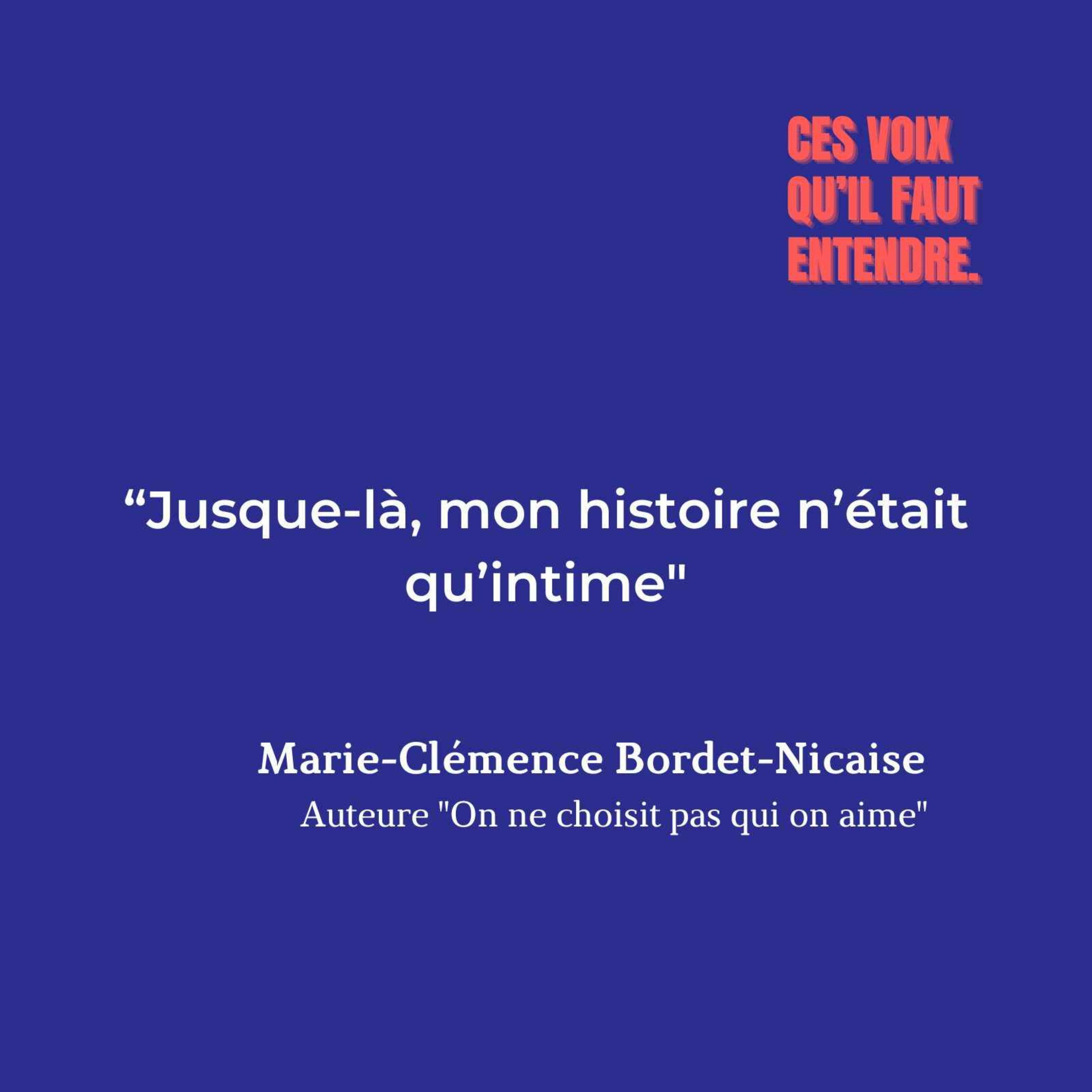 Ces voix qu\'il faut entendre