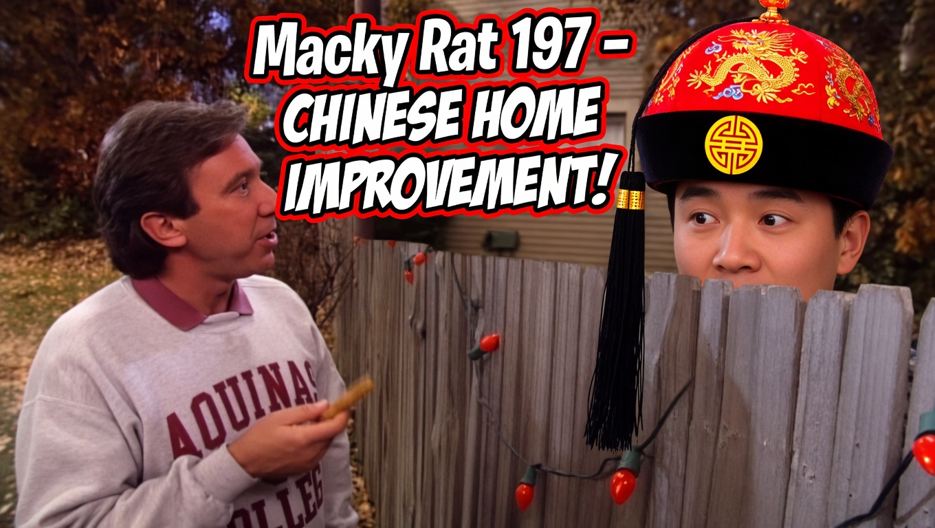 MACKY RAT 197 - CHINESE HOME IMPROVEMENT episode artwork