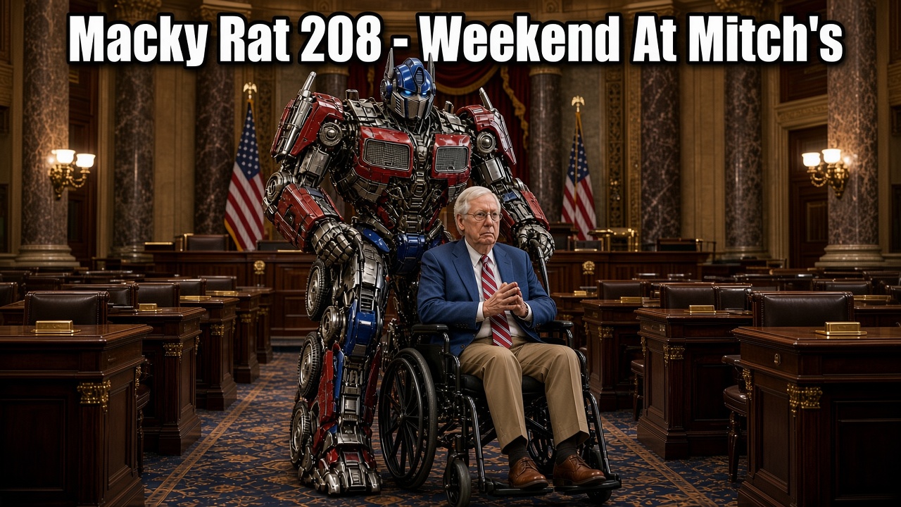 MACKY RAT 208 - WEEKEND AT MITCHS episode artwork
