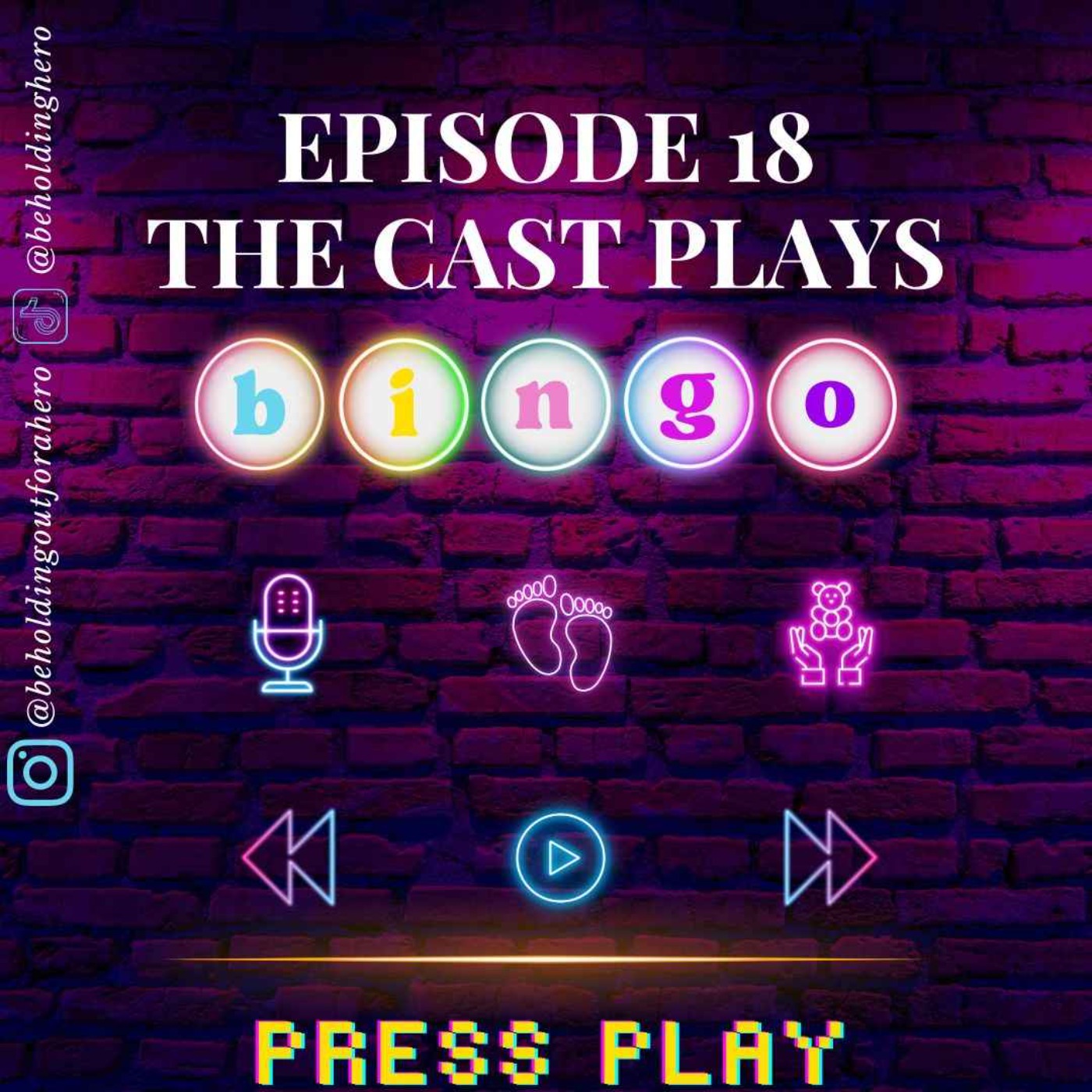 C1E18 - Behold, The Cast Plays Bingo