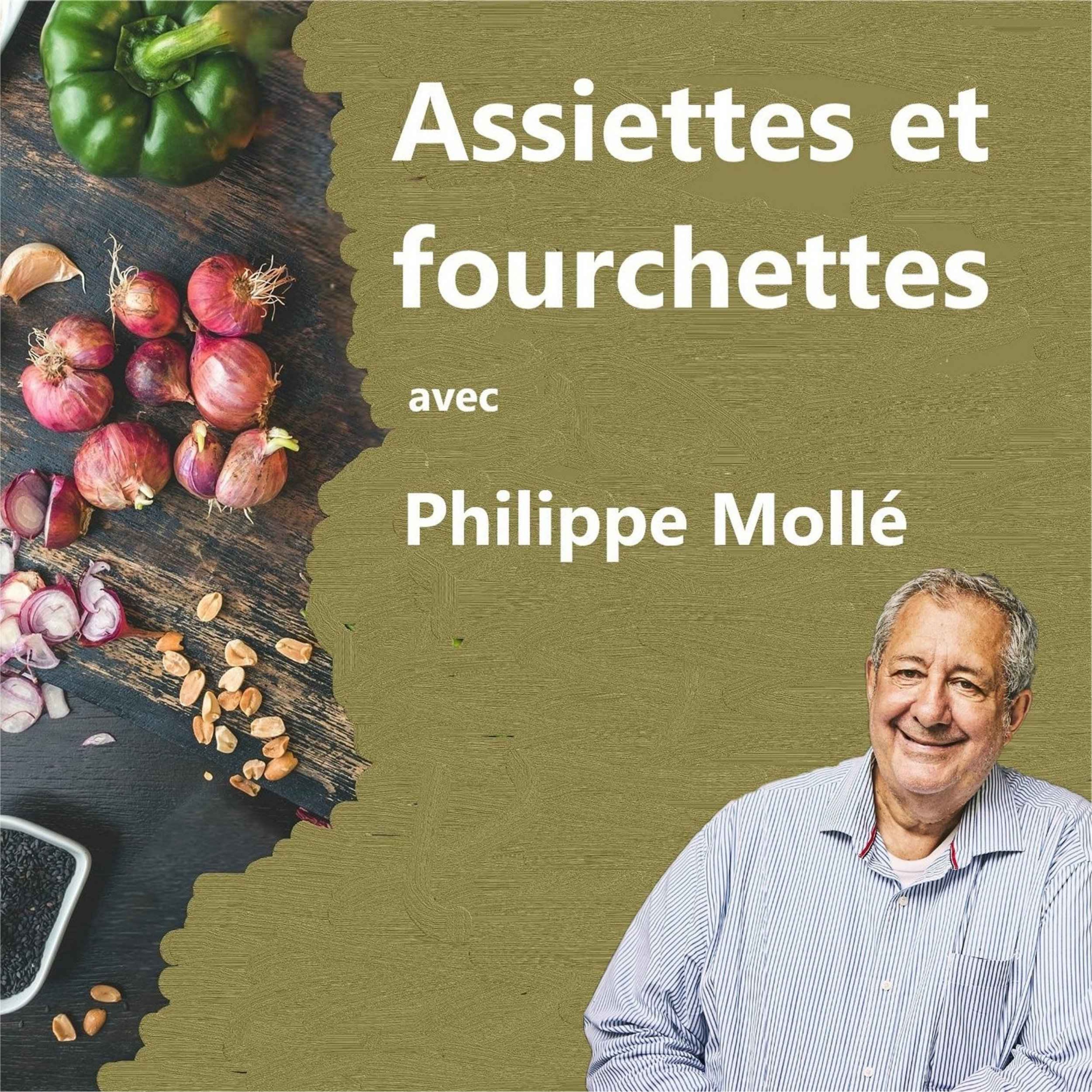 cover art for Assiettes et fourchettes no.96 avec Philippe Mollé