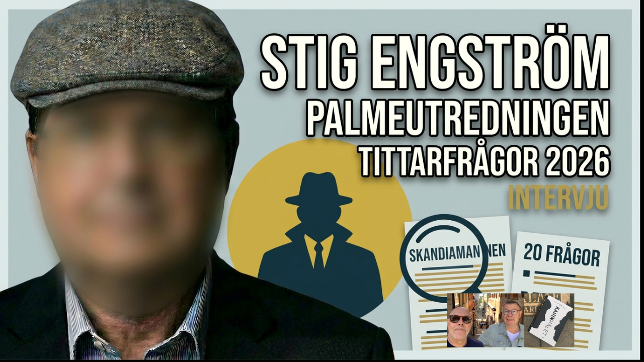 543 B - STIG ENGSTRÖM - PALMEUTREDNINGEN - TITTARFRÅGOR episode artwork