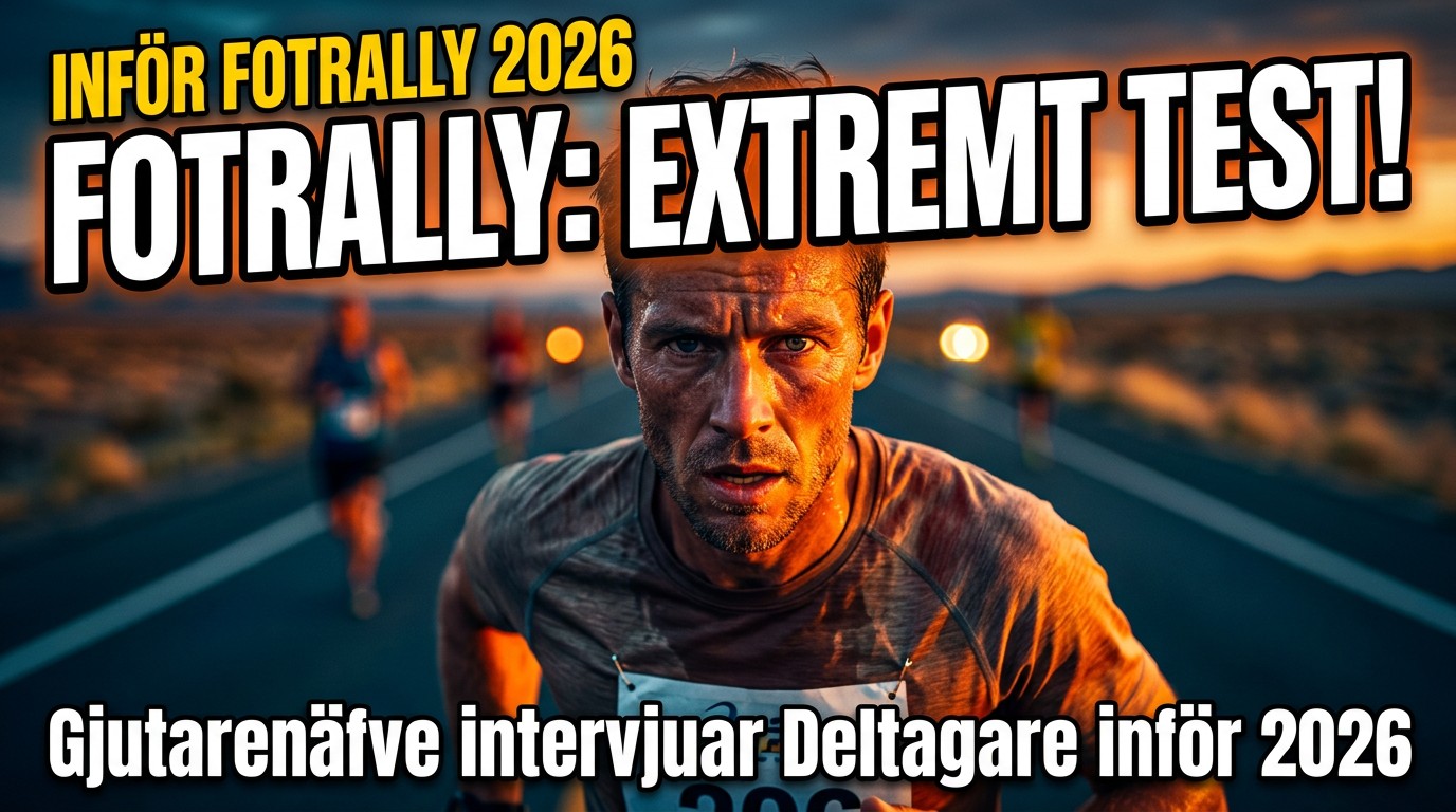 627. FOTRALLY: Världens tuffaste gångtävling startar fredag 26/6 kl. 21.00 i Mariefred! episode artwork