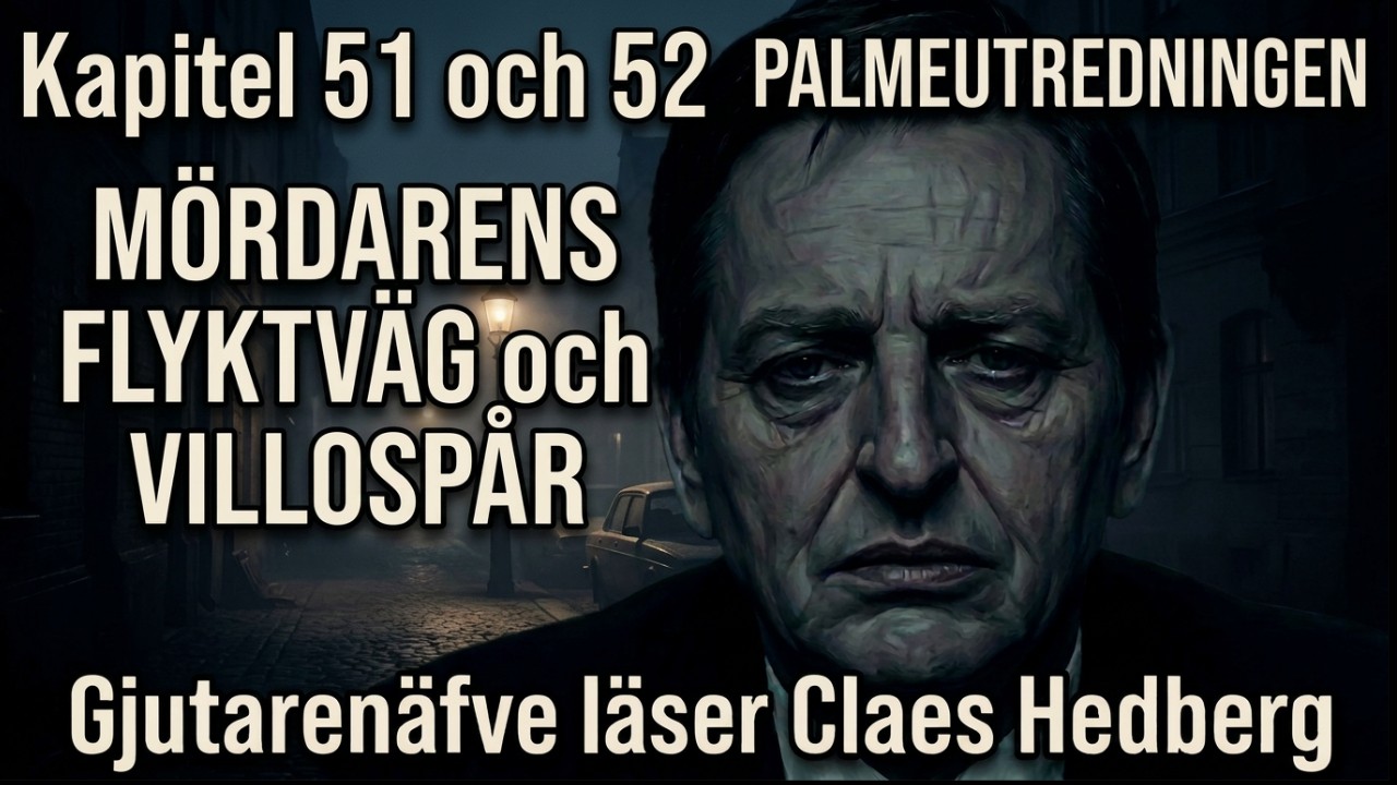 653 - Palmeutredningen. Mördarens Flyktväg och Villospår.