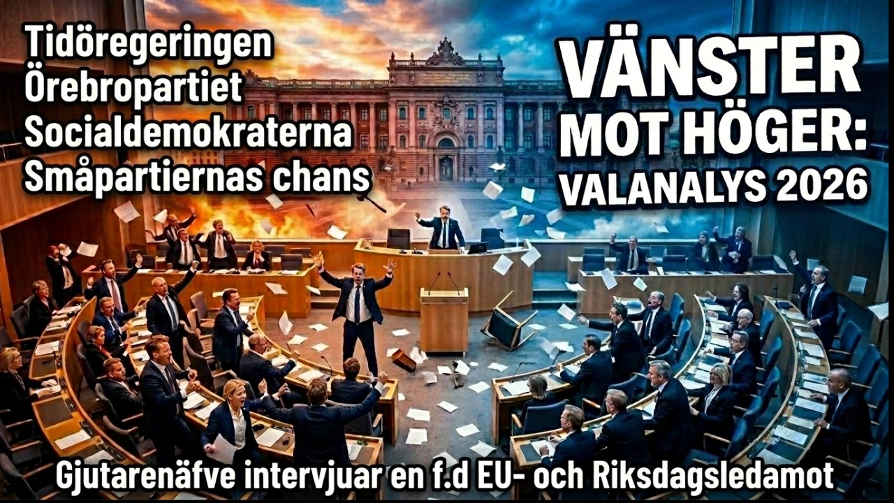 655 Valanalys inför Riksdagsvalet 2026 med en f.d. Riksdags- och EU-ledamot.