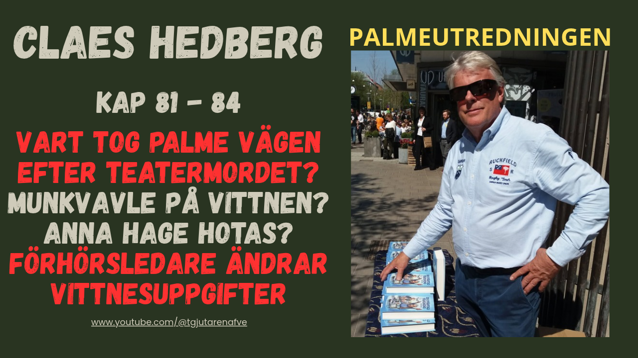 694 Därför mörklades Palmemordet: Claes Hedbergs chockerande analys! episode artwork