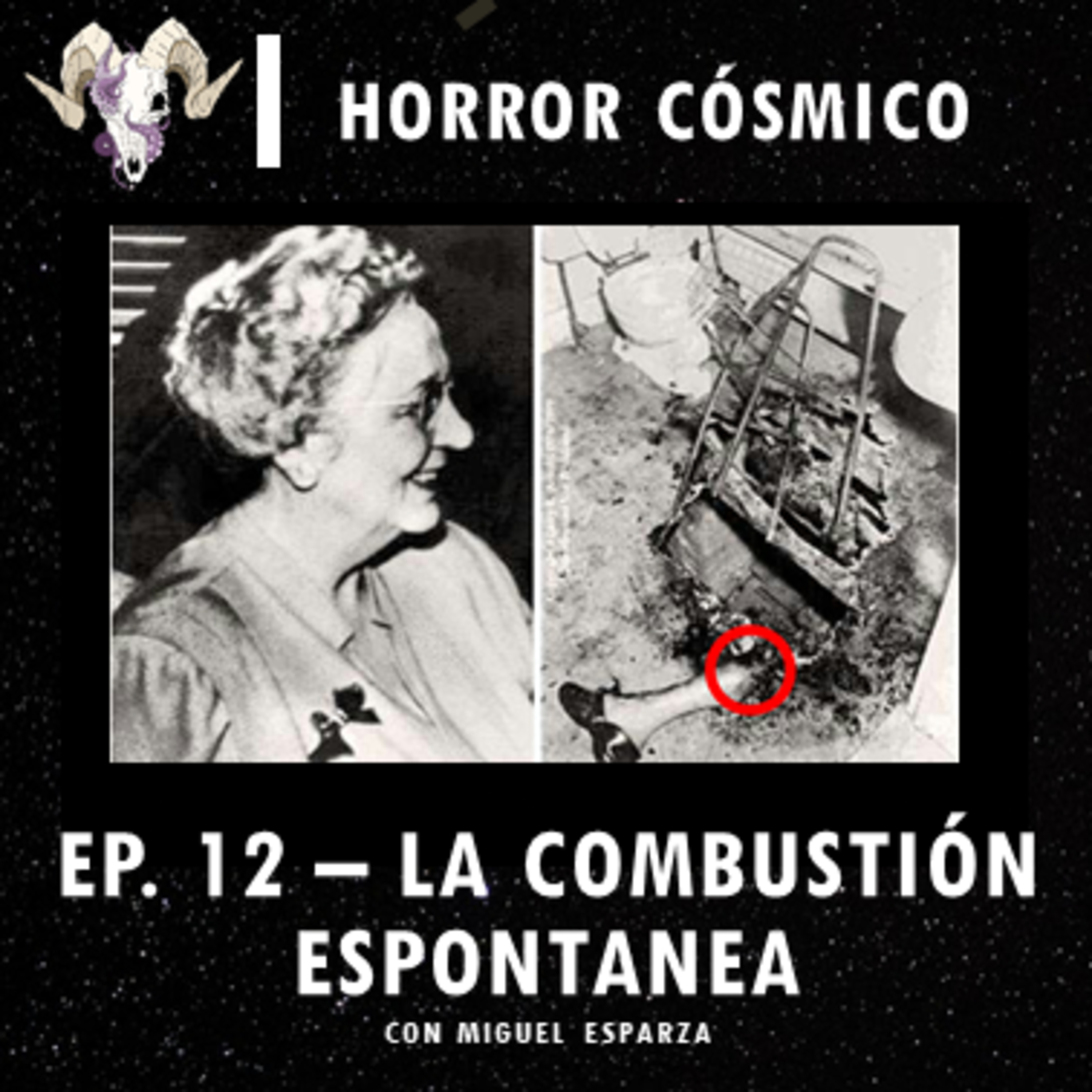 cover of episode Ep. 12 - La Combustión Espontánea con Miguel Esparza