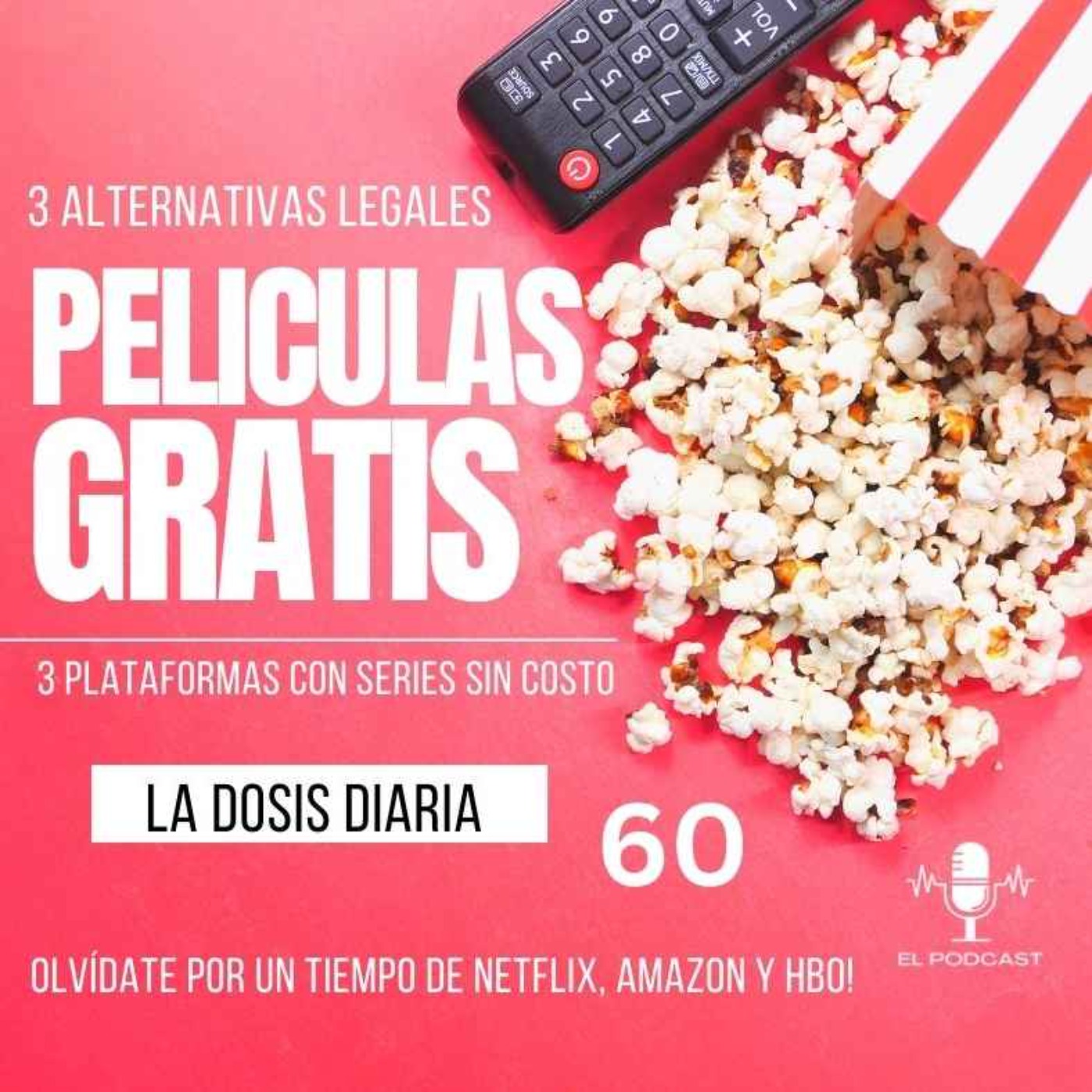 Tres alternativas para ver películas y series gratis